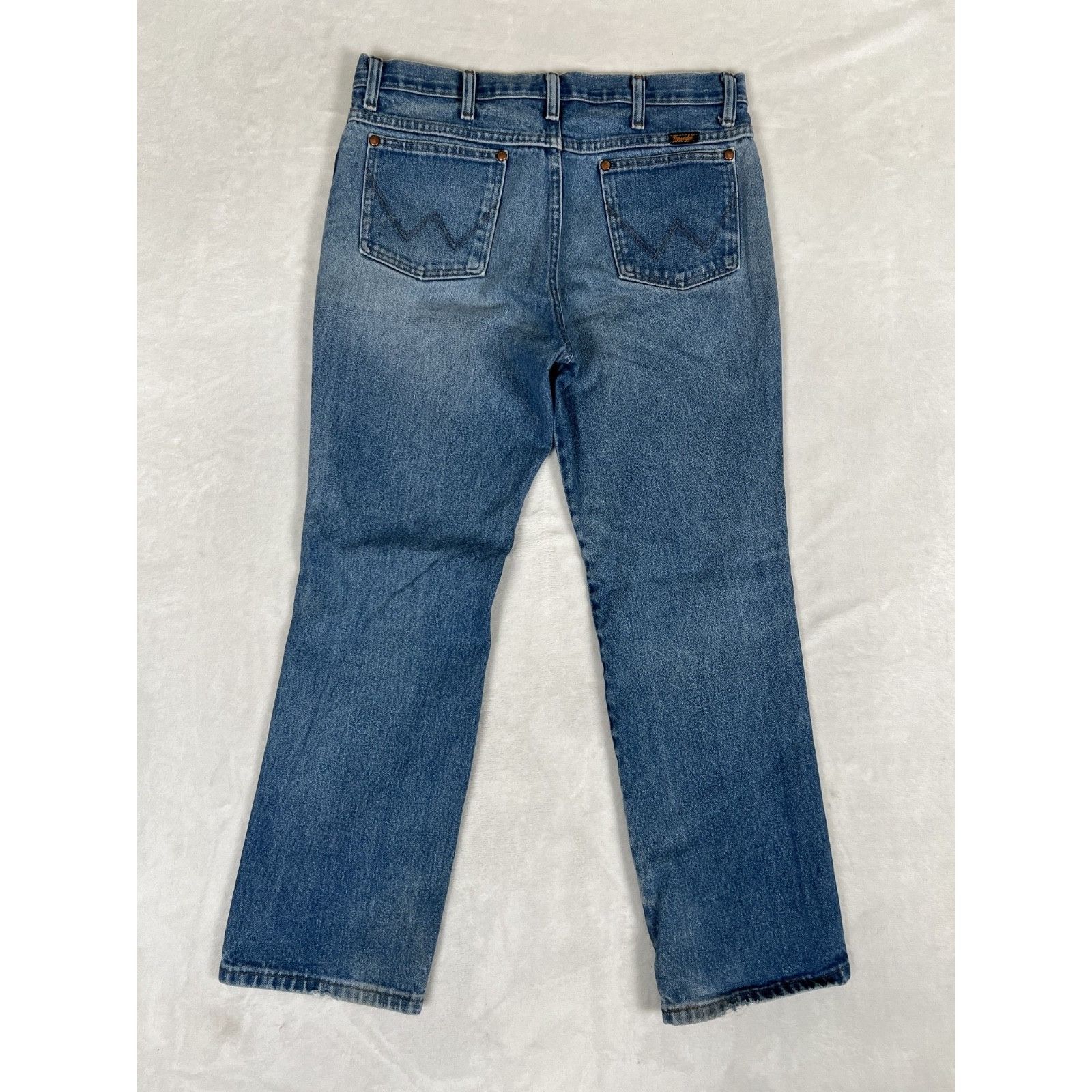 Wrangler Vintage Wrangler Regular Fit Cowboy Blue Denim Jeans Men's S Size US 32 / EU 48 - 9 Thumbnail