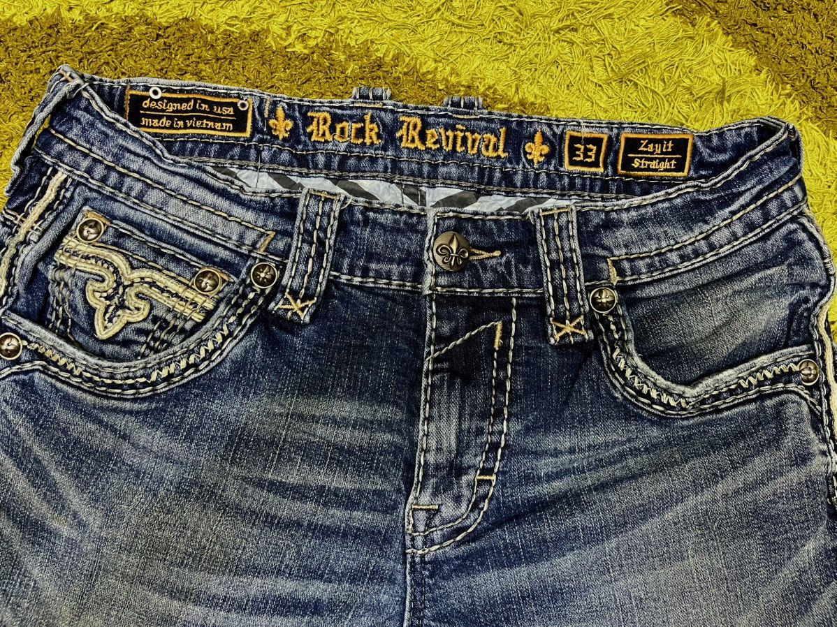 Rock Revival Strait Cut Denim Jeans