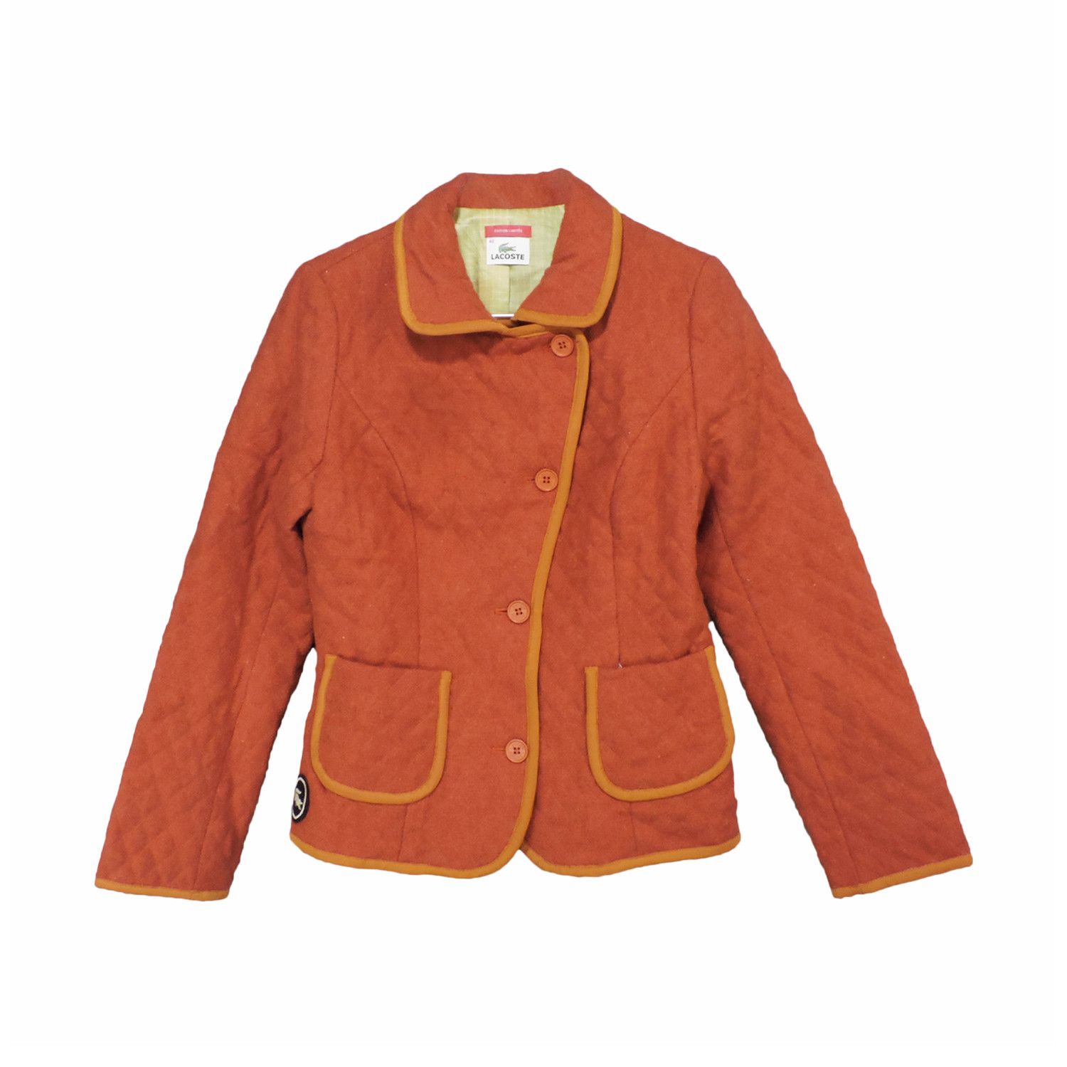 Lacoste LACOSTE ÈDITION LIMITÈE QUILTED COATS BLAZER JACKET Size S / US 4 / IT 40 - 1 Thumbnail