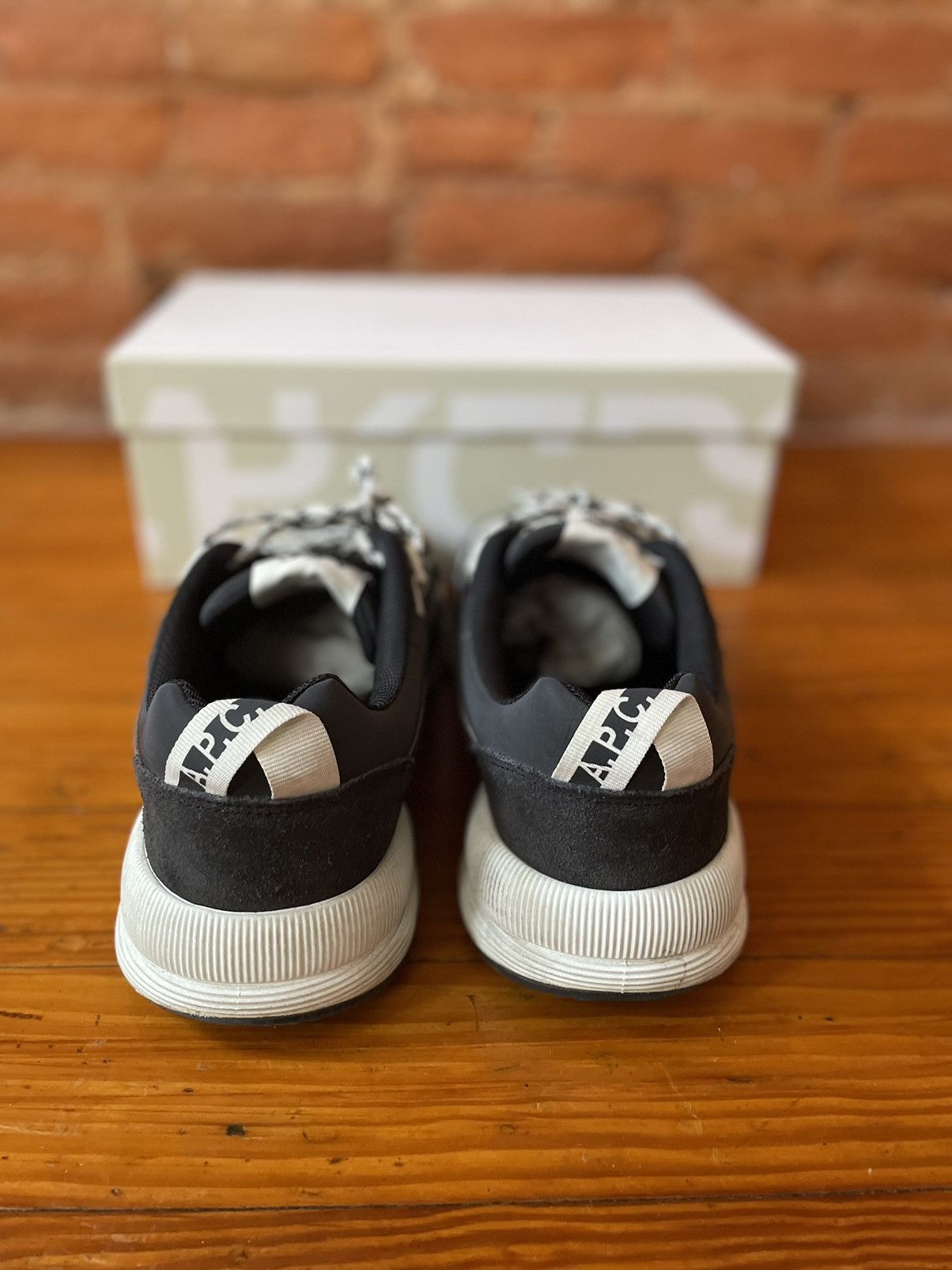 A.P.C. A.P.C. Anthracite Jay Sneakers size 46 Size US 13 / EU 46 - 5 Thumbnail