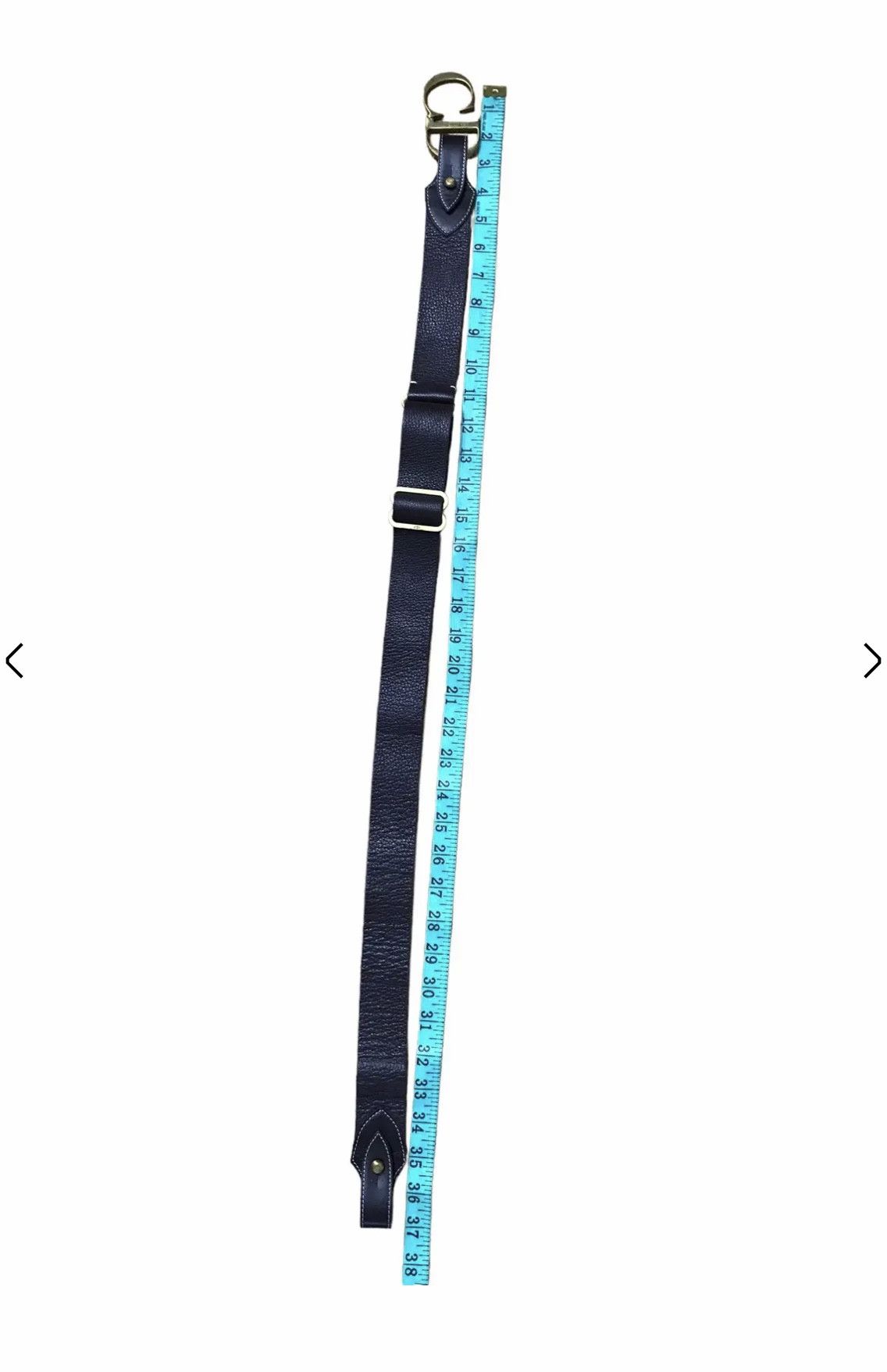 Christian Dior Monsieur × Vintage Christian Dior CD Black Belt Size ONE SIZE - 11 Thumbnail