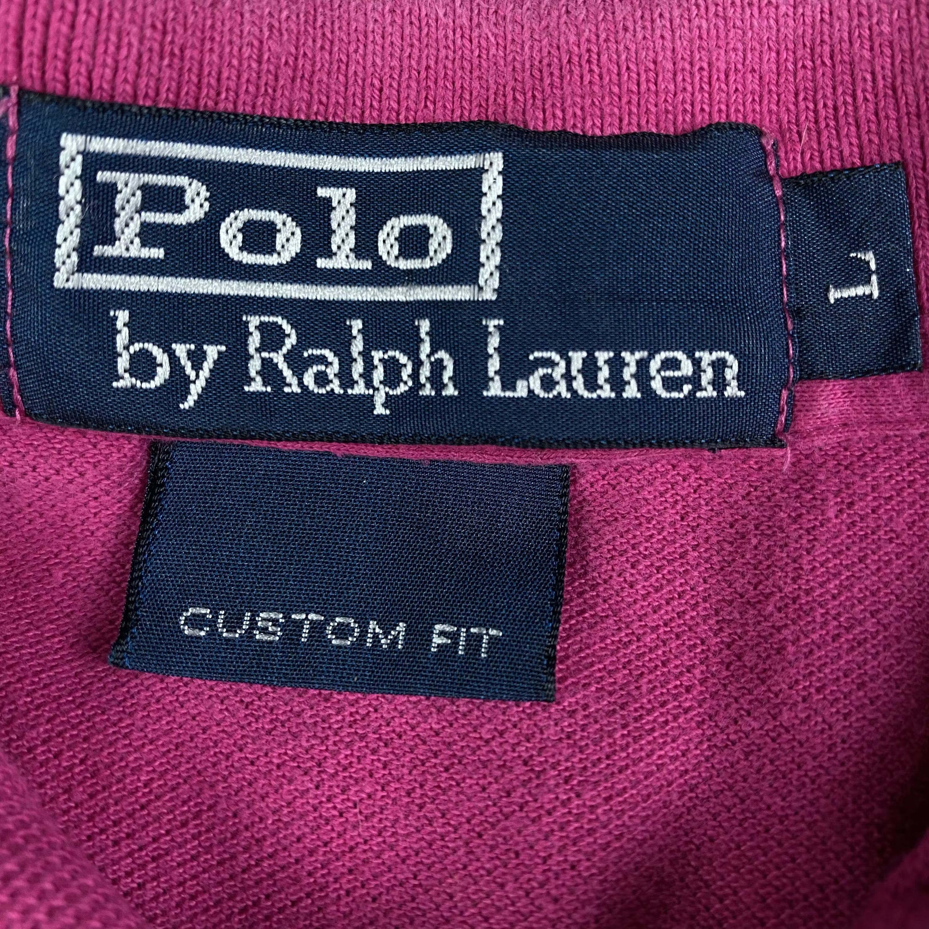 Polo Ralph Lauren × Ralph Lauren Mens Polo Long Sleeve Ralph Lauren Vintage Size L Size US L / EU 52-54 / 3 - 4 Thumbnail
