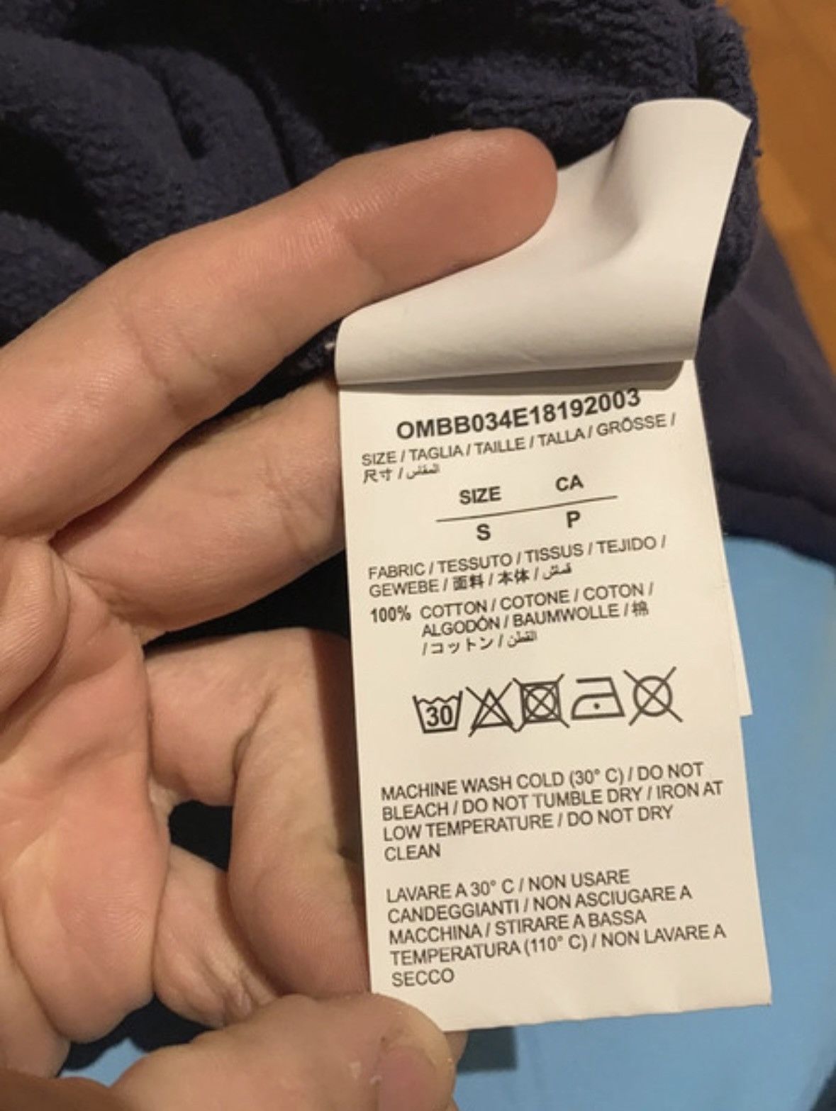 Off-White off white gradient hoodie Size US S / EU 44-46 / 1 - 6 Thumbnail