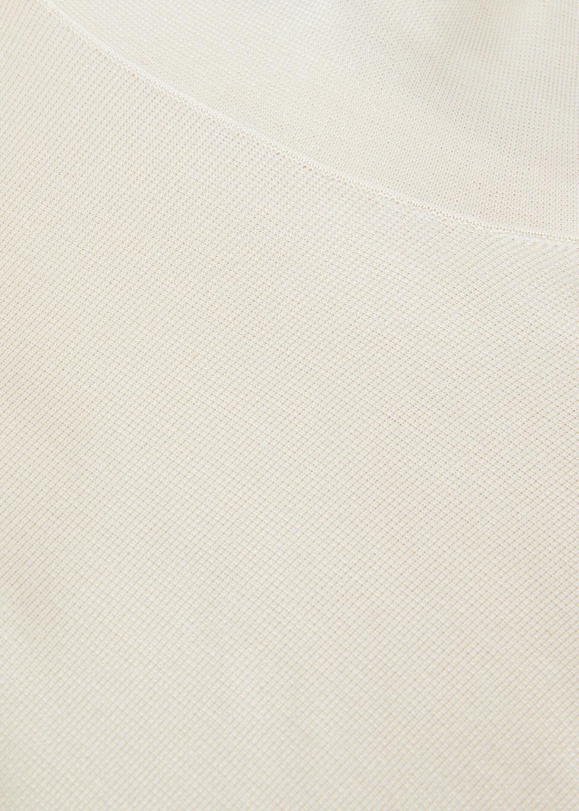 Loro Piana o1srvl11e1125 FAO5180 Lyskamm Dress in White Size M / US 6-8 / IT 42-44 - 6 Thumbnail