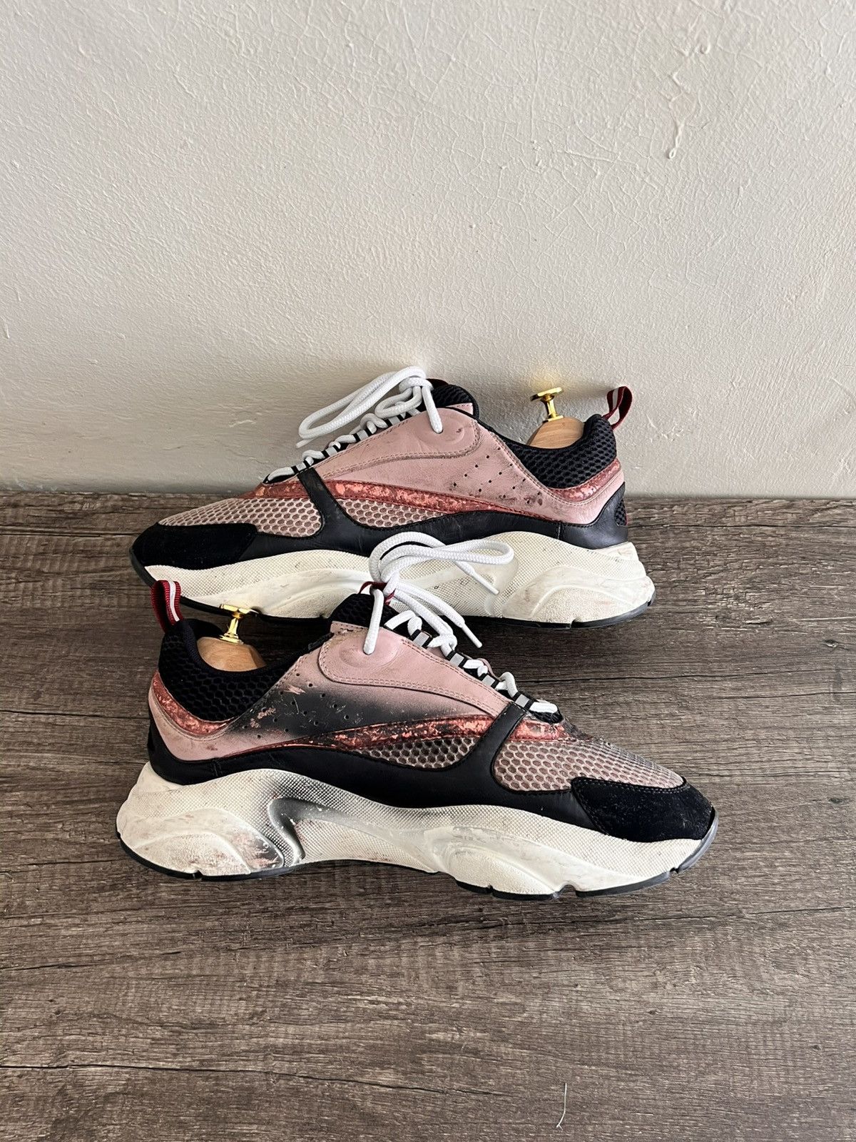 Dior B22 Pink/Black Size US 11 / EU 44 - 5 Thumbnail