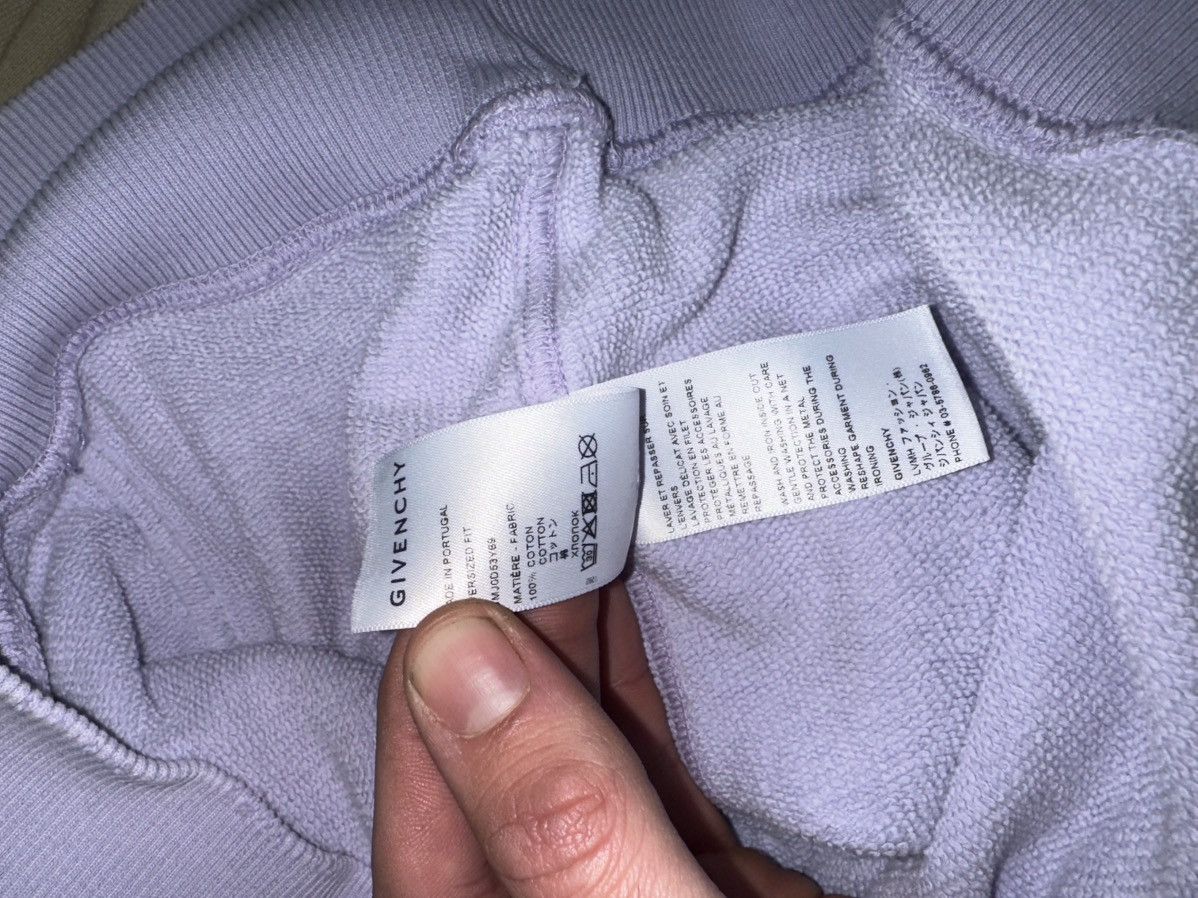 Givenchy Givenchy Purple Barbed Wire printed hoodie Size US XL / EU 56 / 4 - 6 Thumbnail