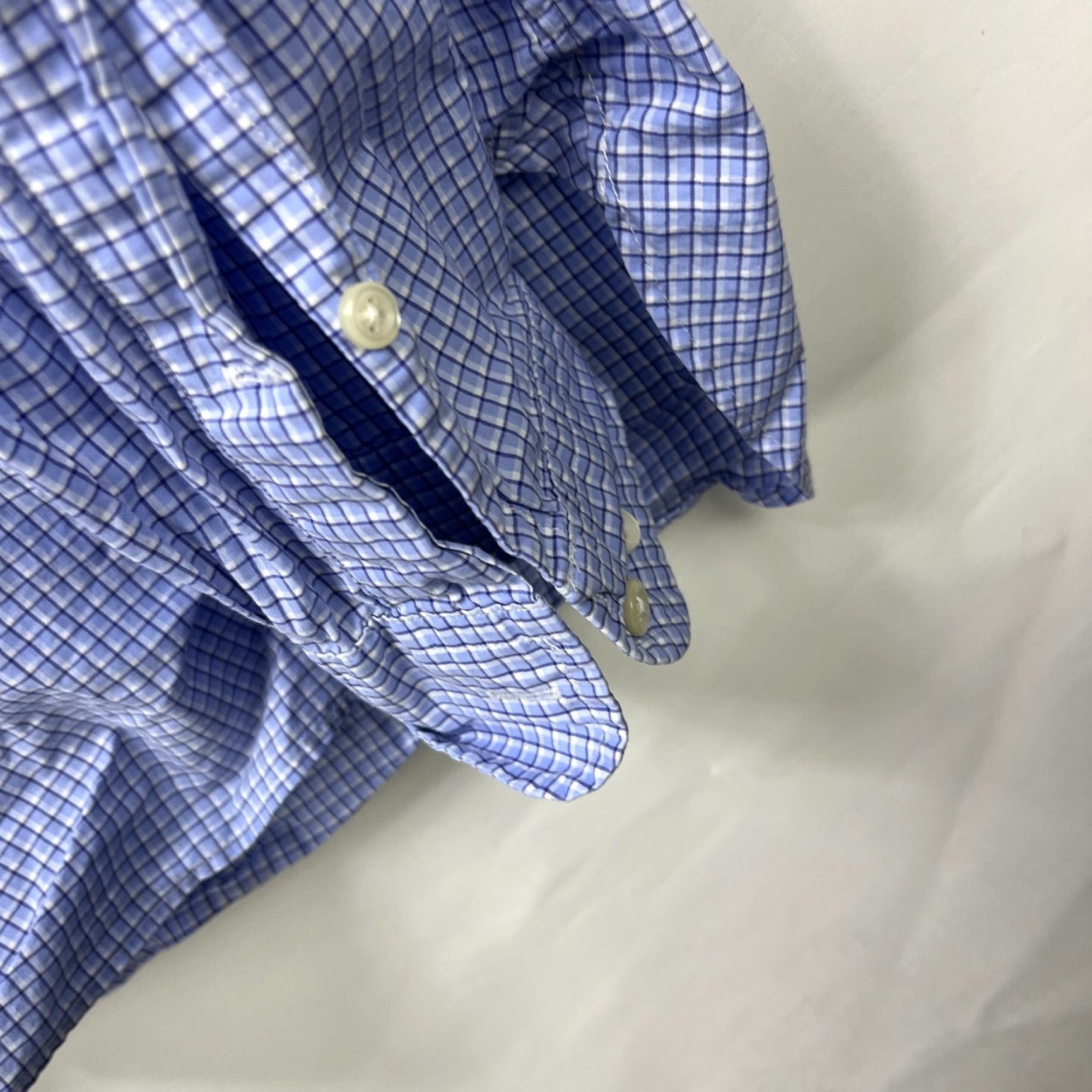 Polo Ralph Lauren VINTAGE Polo Ralph Lauren Button-Up Long Sleeve Shirt 18 Blue Mens XXL Long Sleeve Shirt Polo Ralph Lauren Button-Up 18 Blue Mens XXL Size US XXL / EU 58 / 5 - 5 Thumbnail