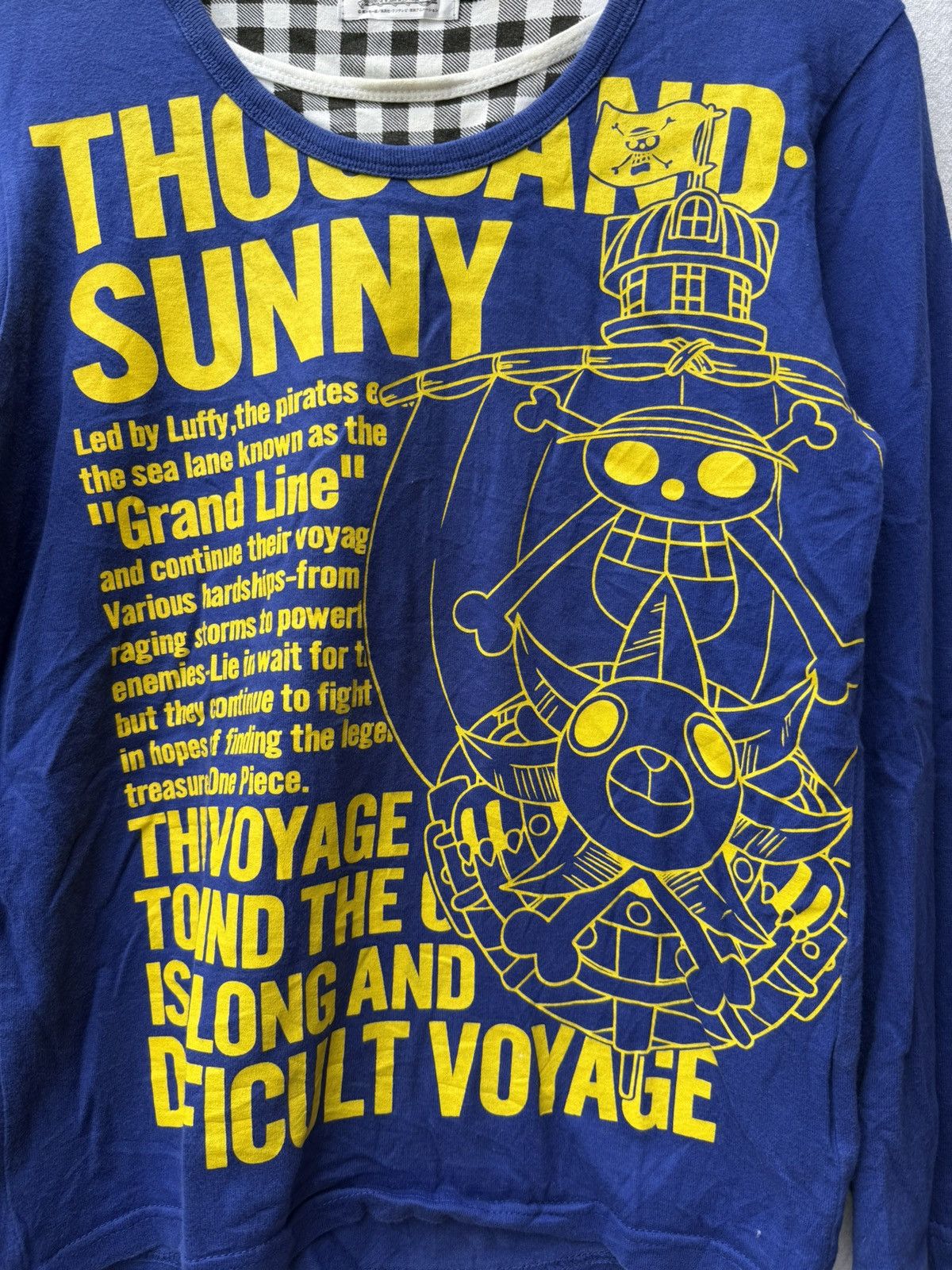 One Piece One piece thousand sunny poem double layers Size US S / EU 44-46 / 1 - 3 Thumbnail