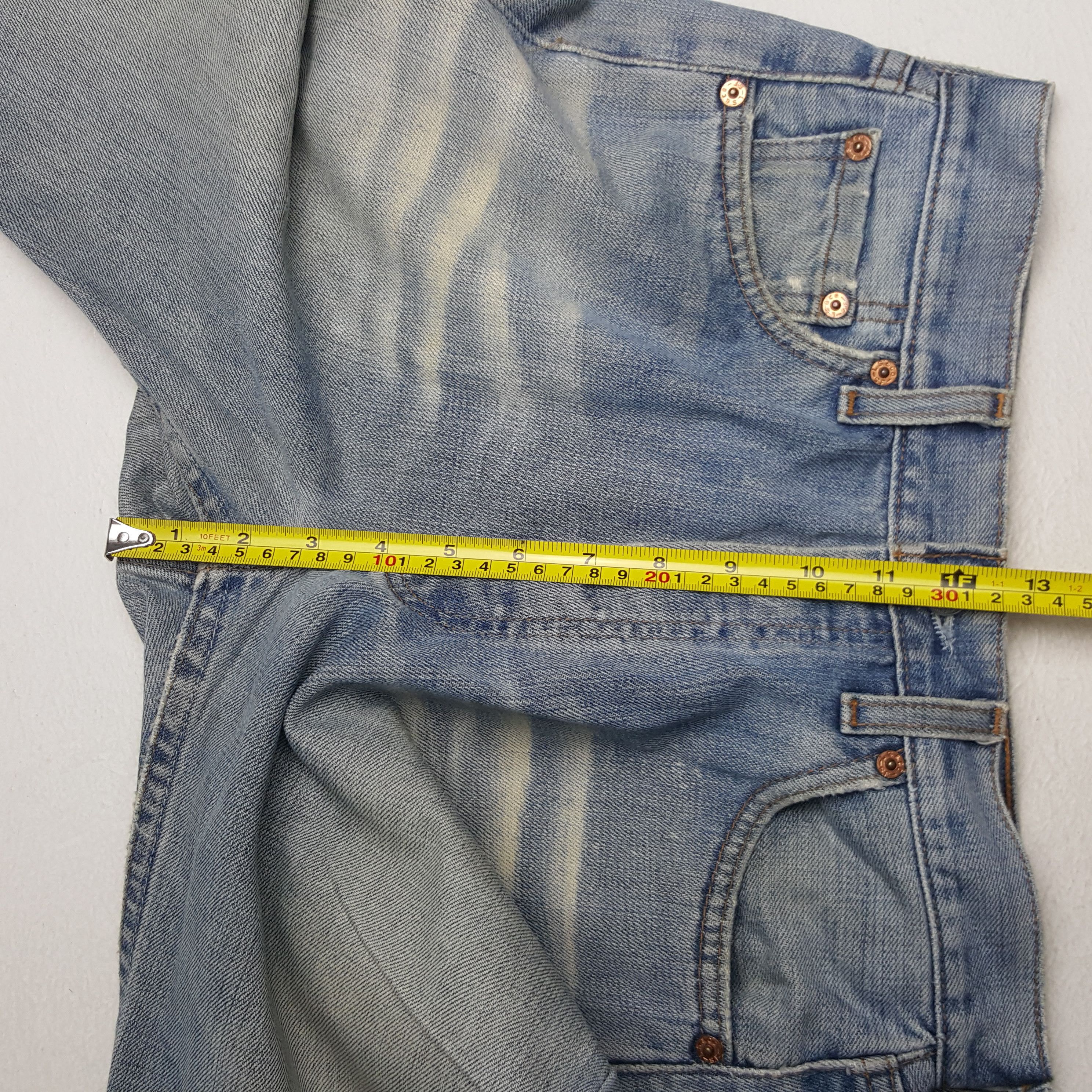 Levi's × Vintage Vintage Levi's 501 Distressed Style Denim Jeans Size US 26 / EU 42 - 8 Thumbnail