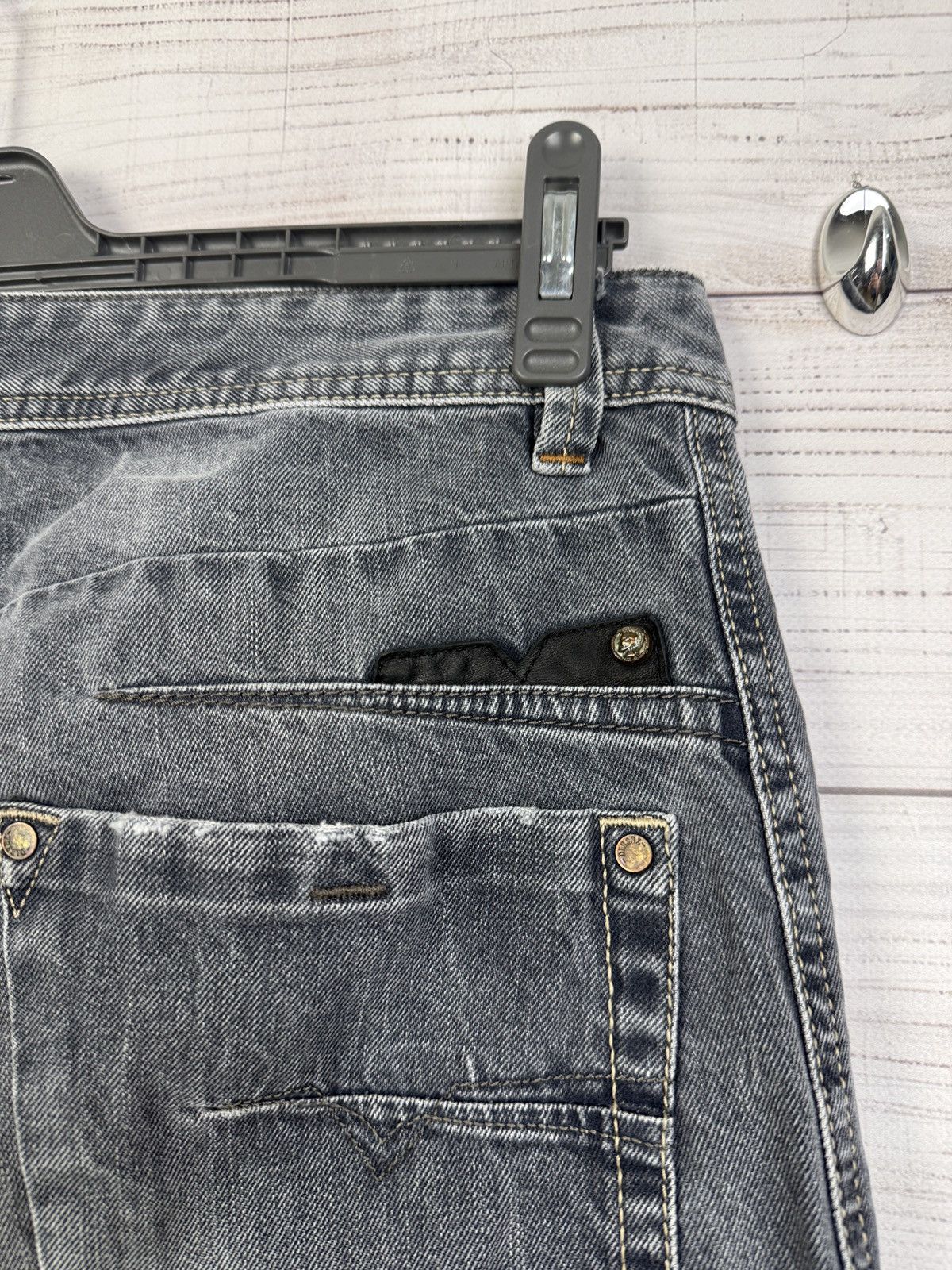 Diesel Vintage Diesel Jeans Distressed Faded Flared Wide Baggy Y2K Size US 34 / EU 50 - 10 Thumbnail