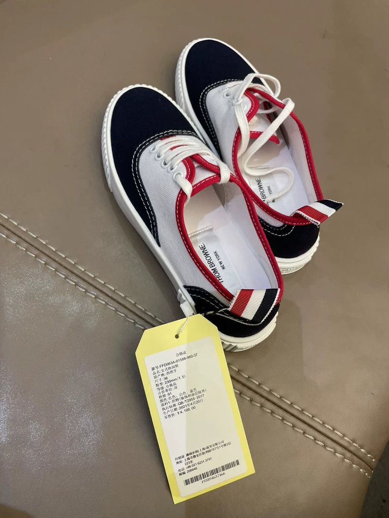 Thom Browne Thom Browne Color-matched casual shoes Size US 5.5 / IT 35.5 - 7 Thumbnail
