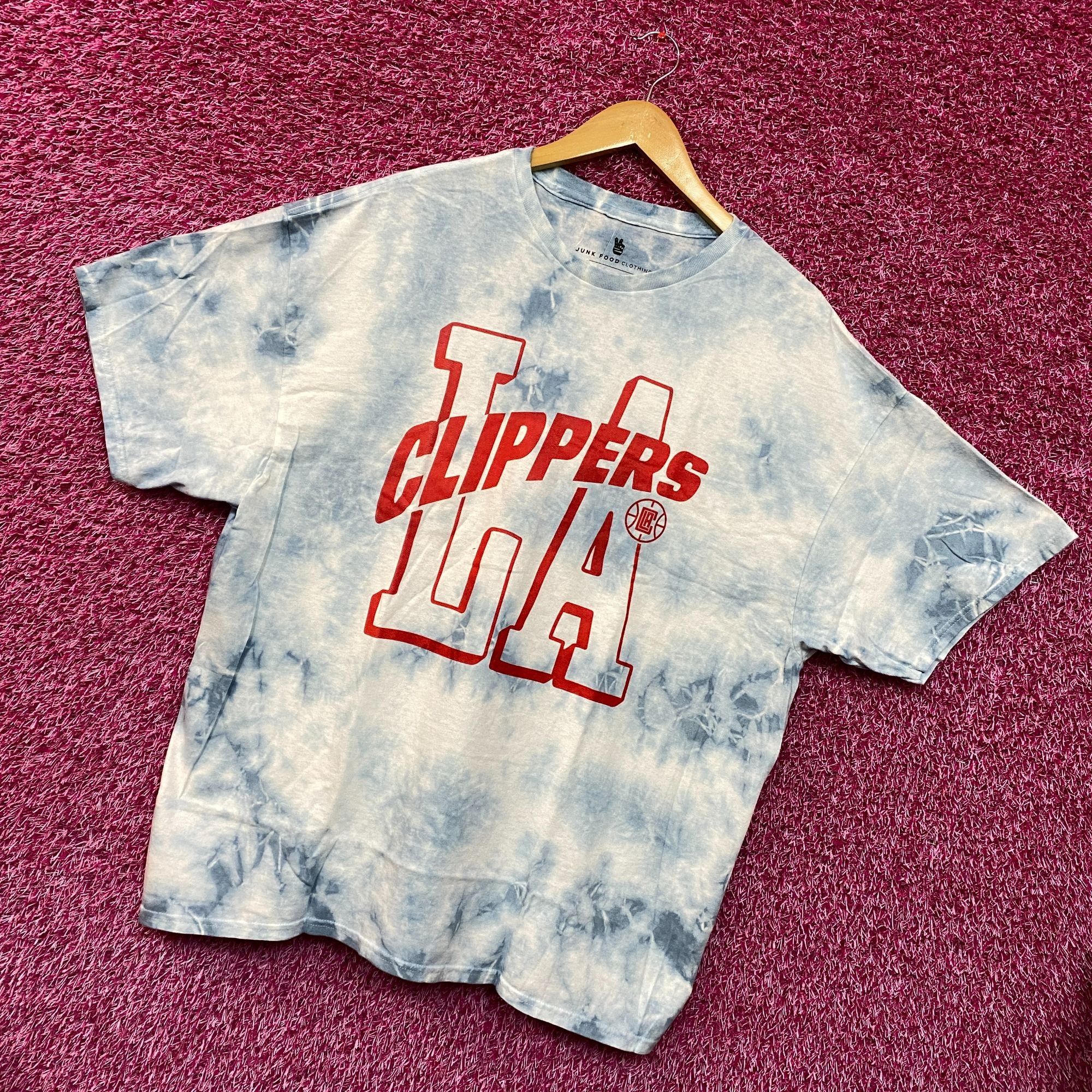 Junk Food NBA LA Clippers Tie Dye Streetwear Tshirt size XL Size US XL / EU 56 / 4 - 3 Thumbnail