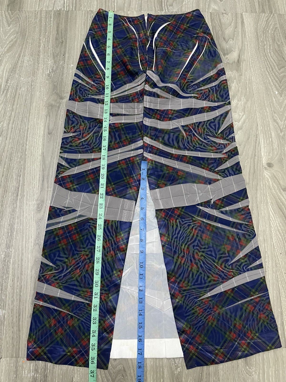 Yohji Yamamoto Y’s 2000’s Yohji Yamamoto Palid Maxi Skrit Size 26" / US 2 / IT 38 - 13 Thumbnail