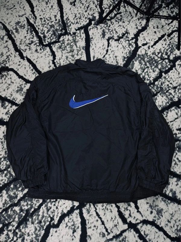 Nike Nike vintage insulated jacket black swoosh XXL blue 90s Size US XXL / EU 58 / 5 - 3 Thumbnail