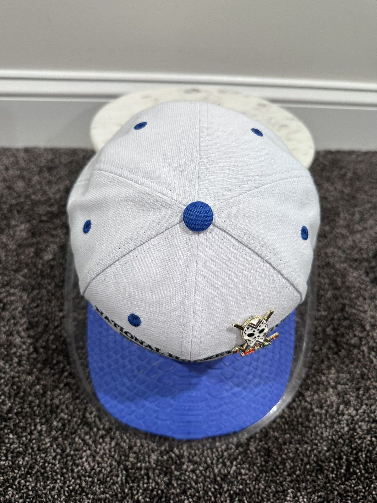 Just Don Just Don x Mitchell & Ness NHL All Star White/Blue Hat Size ONE SIZE - 5 Thumbnail