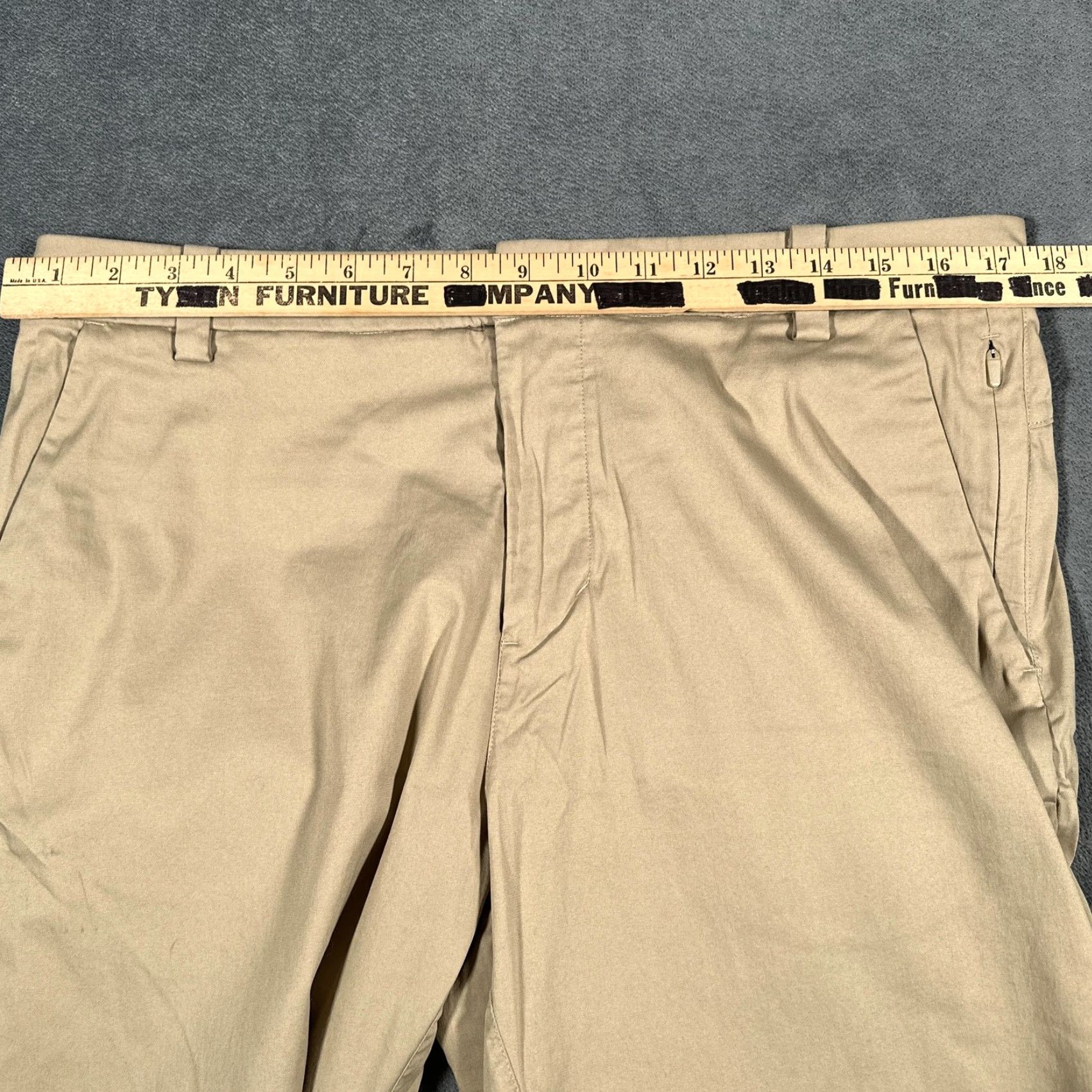 Lululemon VINTAGE? No. Lululemon Men Chino Pants 34 Regular Beige Classic Lean Tapered Flat Front Zip Fly Pockets 30 Inseam Mens Size US 34 / EU 50 - 6 Thumbnail