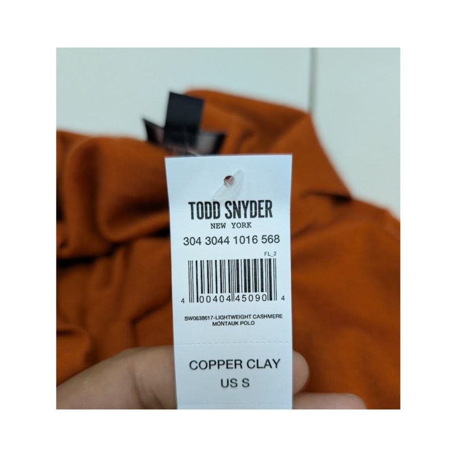Todd Snyder o1rshd1 CC20 Polo Shirt in Orange Size US S / EU 44-46 / 1 - 11 Thumbnail