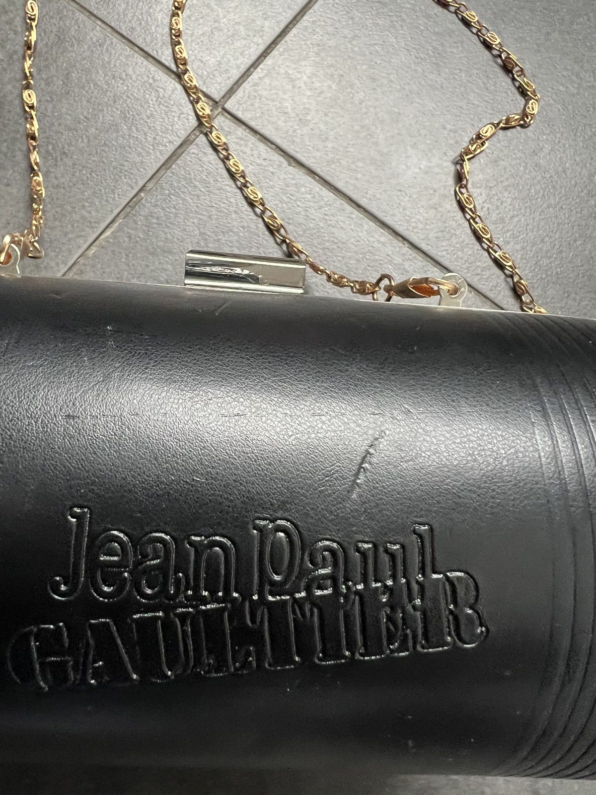Designer × Jean Paul Gaultier × Vintage Vintage Jean Paul Gaultier Clutch Cylinder Bag Size ONE SIZE - 9 Thumbnail
