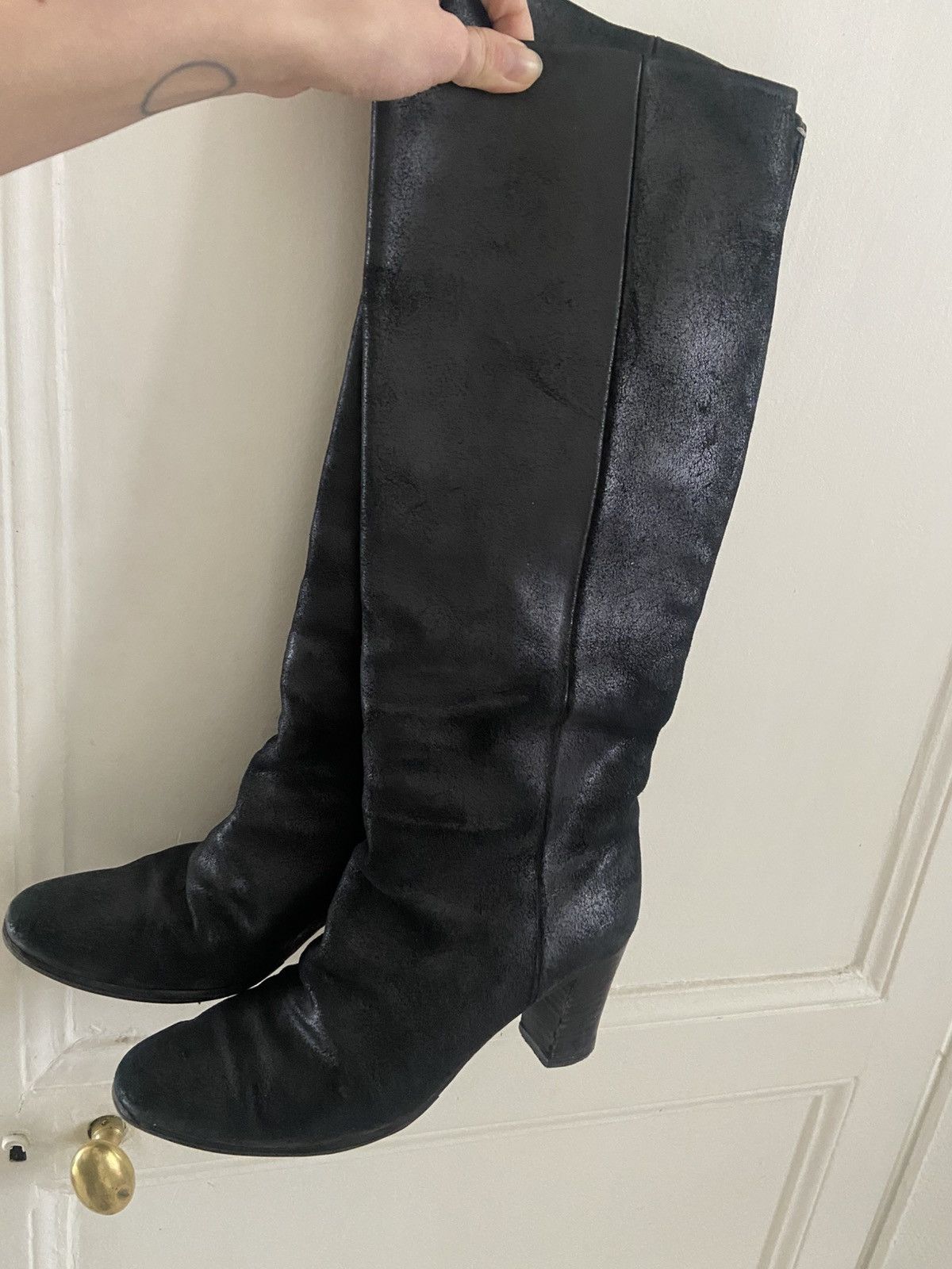 Maison Margiela high knee boots 38.5 maison margiela Size US 8.5 / IT 38.5 - 1 Thumbnail