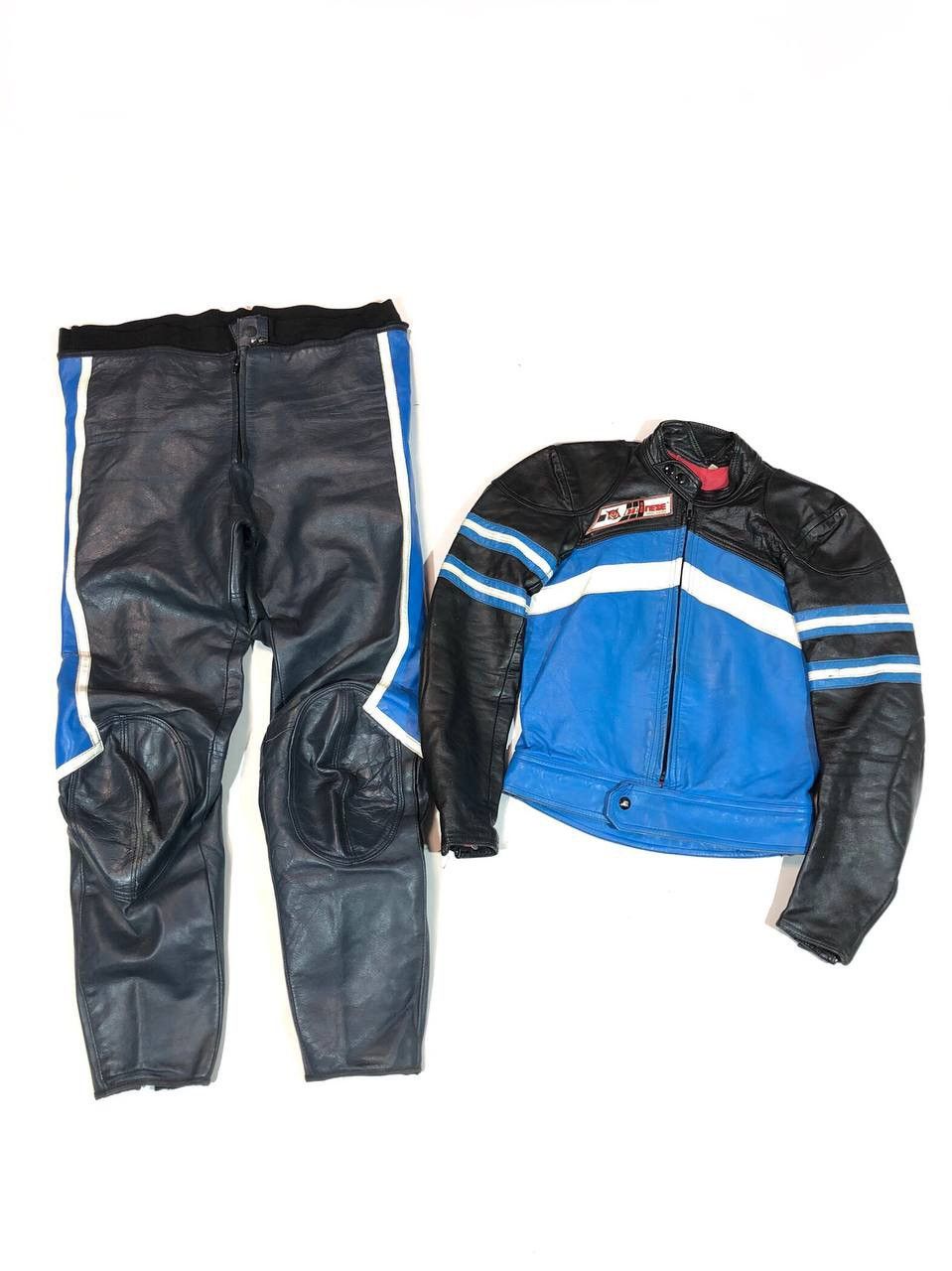 image of Dainese Vintage 80's Leather Overalls Moto Racing, Men's (Size Small)