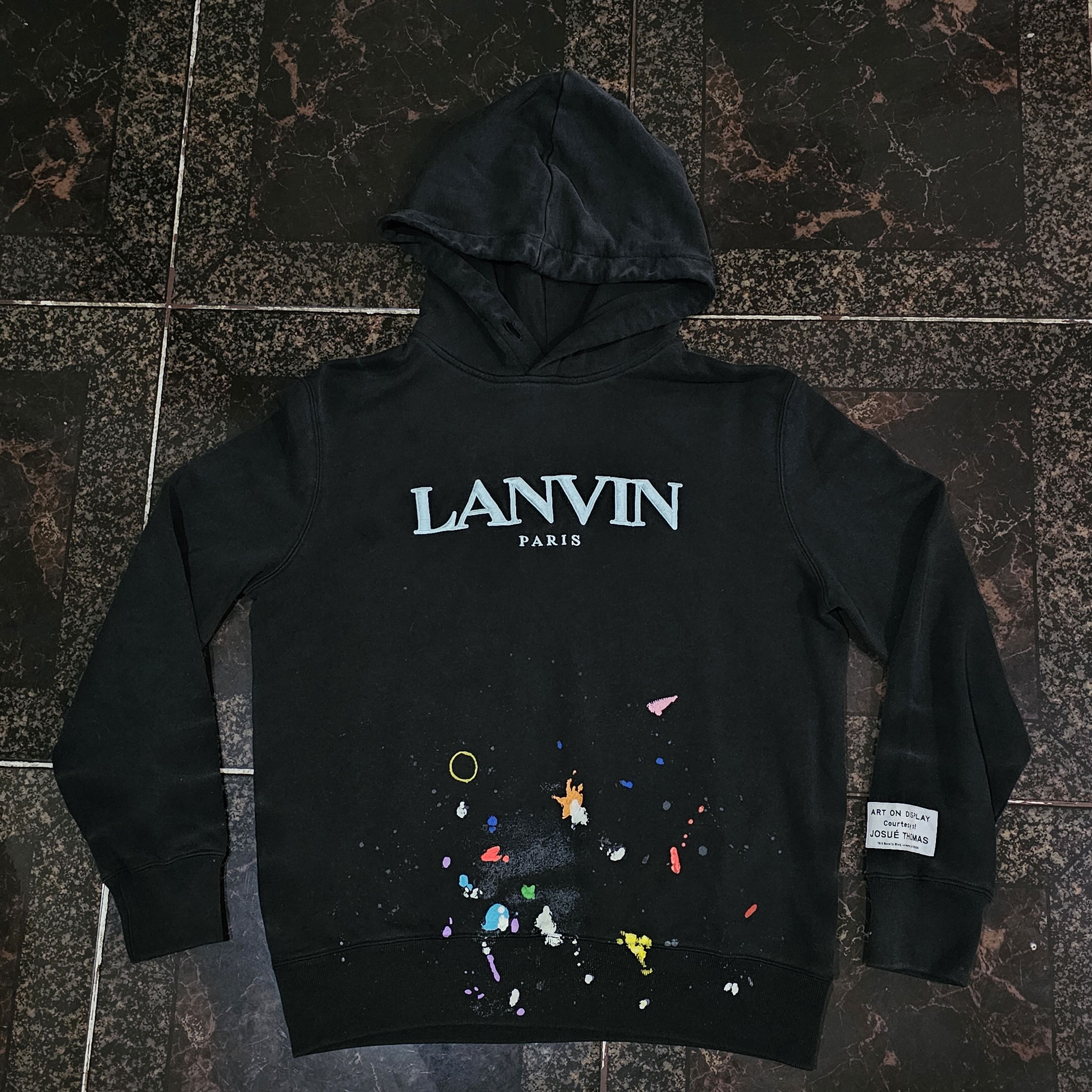【最安値】GALLERY DEPT × LANVIN インサイドアウトパーカー 最安値】GALLERY DEPT × LANVIN インサイドアウトパーカー