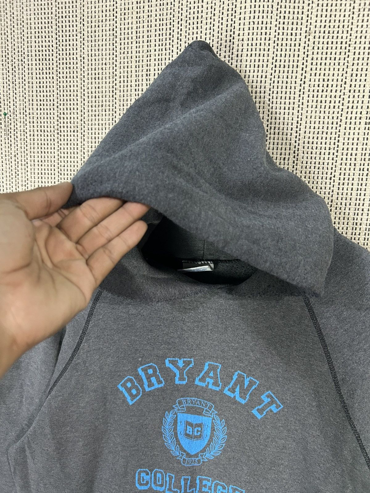 Vintage Vintage 80s bryant collage hoodie pullover sunfaded Size US L / EU 52-54 / 3 - 5 Thumbnail