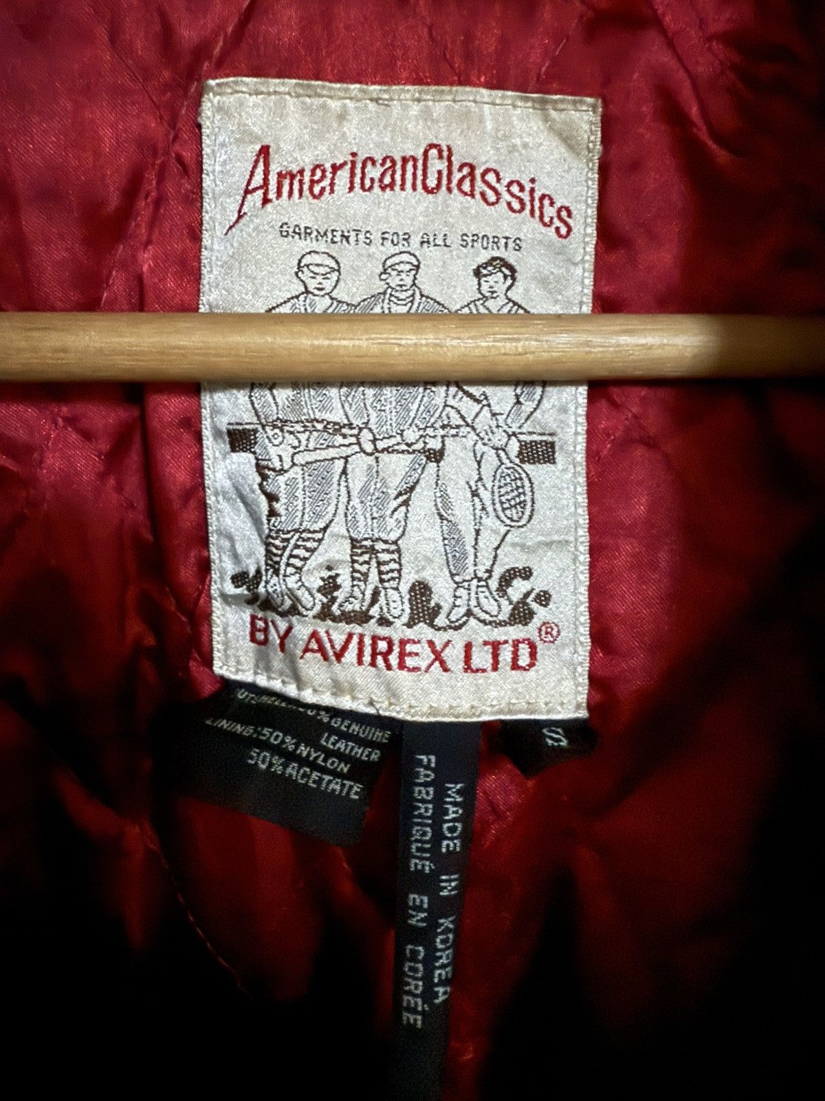 Avirex AVIREX USA Leather Varsity Jacket Size US M / EU 48-50 / 2 - 7 Thumbnail