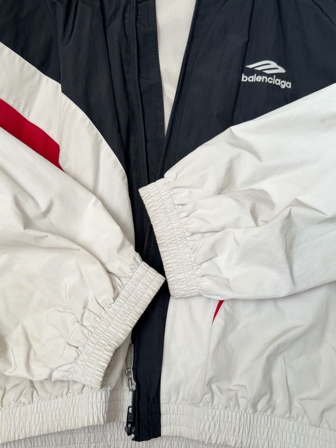 Balenciaga Balenciaga Color Block Hooded Jacket Size S Size US S / EU 44-46 / 1 - 2 Thumbnail