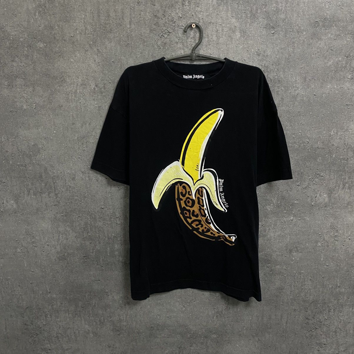 Palm Angels Palm Angels T-Shirt Banana Big Logo Size US L / EU 52-54 / 3 - 1 Thumbnail