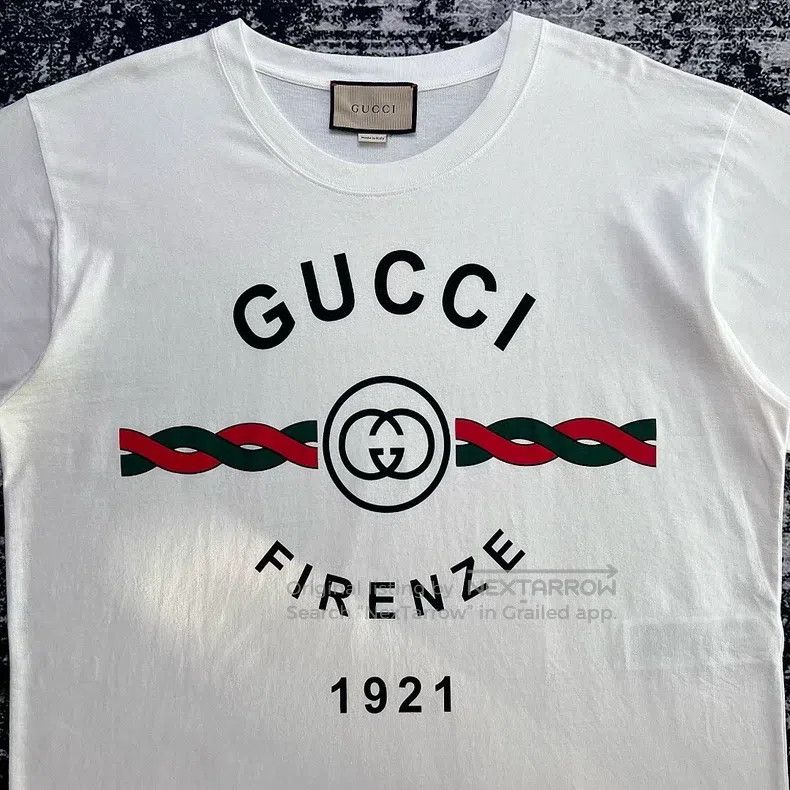 Gucci Gucci Lido series printed short-sleeved T-shirt Size US L / EU 52-54 / 3 - 2 Thumbnail