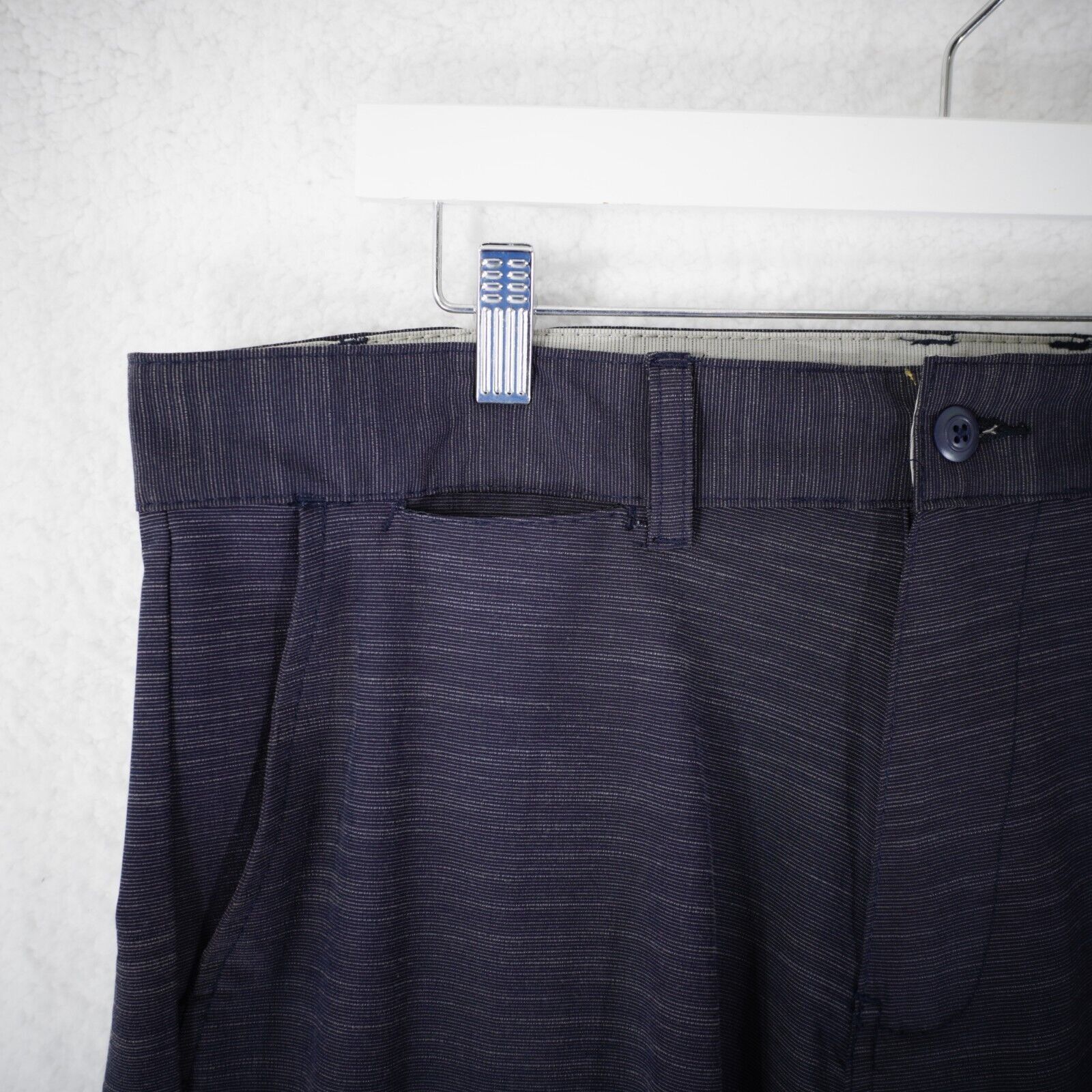 Burnside Burnside High Rise Heather Blue Shorts 39 / 11" Inseam Tagge Size US 38 / EU 54 - 2 Thumbnail