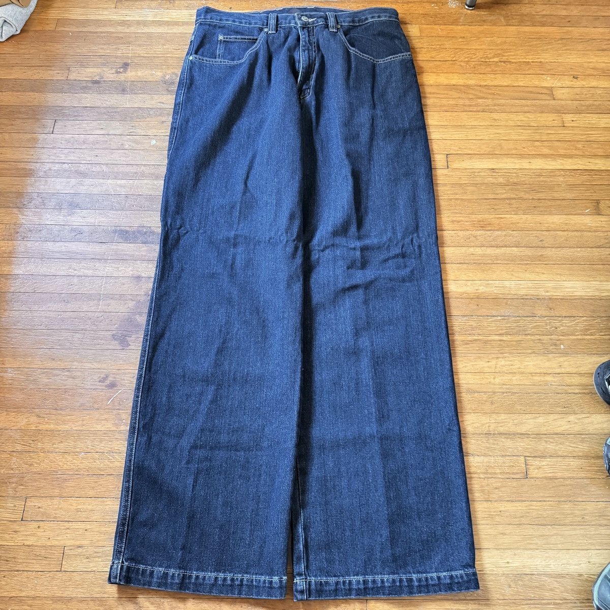 Rocawear × Vintage BAGGY 10.5 Leg Opening Rocawear Carpenter Dungaree Jeans Size US 36 / EU 52 - 2 Thumbnail