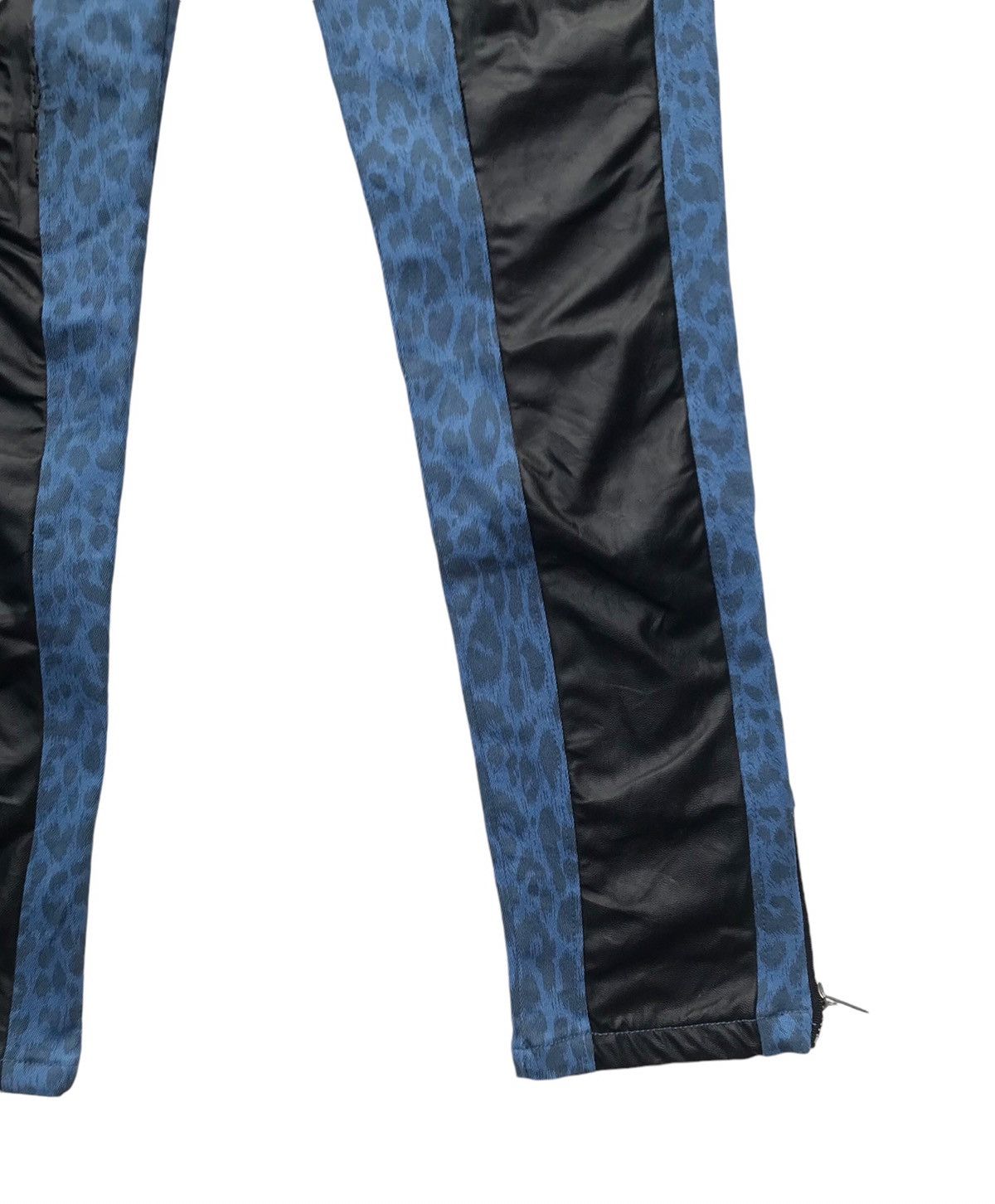Japanese Brand Maison Gilfy Stretch Leopard Print Fashion Pants Size 27" / US 4 / IT 40 - 11 Thumbnail