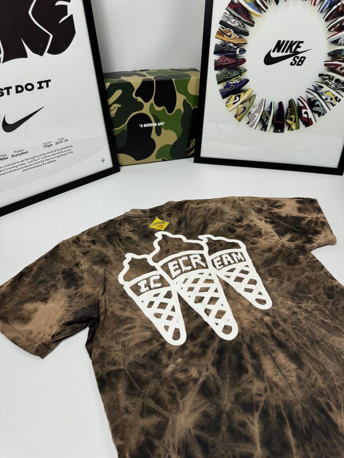 Icecream Billionaire Boys Club Custom Made Tee Size US M / EU 48-50 / 2 - 14 Thumbnail