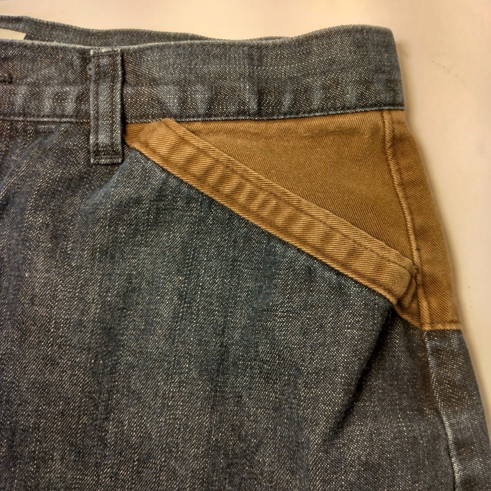 Gap VINTAGE Gap Denim Jean Skirt Midi Western Classic OCR? [Note: This is invalid; please provide proper original title to refine.] Size 34" / US 12 / IT 48 - 5 Thumbnail