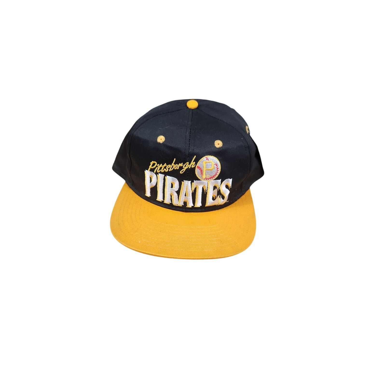 MLB Vintage 90s Pittsburgh Pirates snapback NWT Size ONE SIZE - 1 Thumbnail