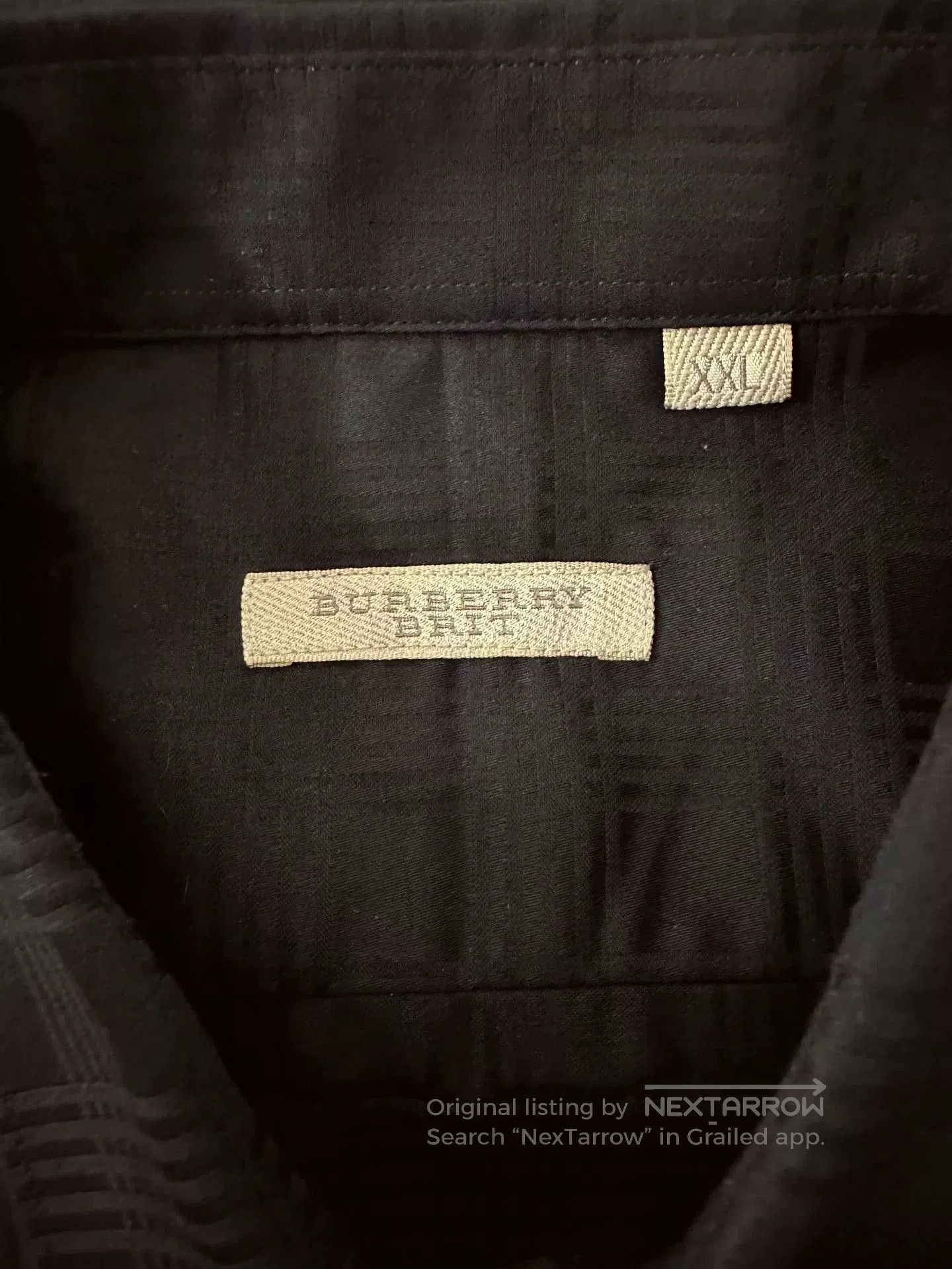 Burberry Burberry Black Shirt XXL. Size US XXL / EU 58 / 5 - 6 Thumbnail
