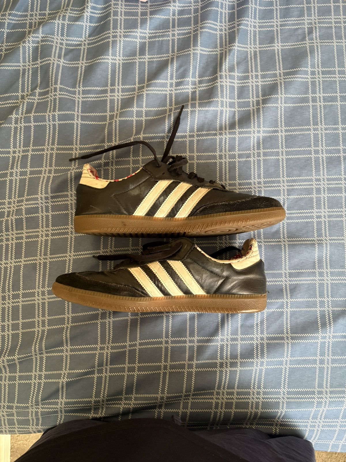 adidas gazelle silver green womens Adidas x BAPE Samba 'Black/White' – Unheardof Brand