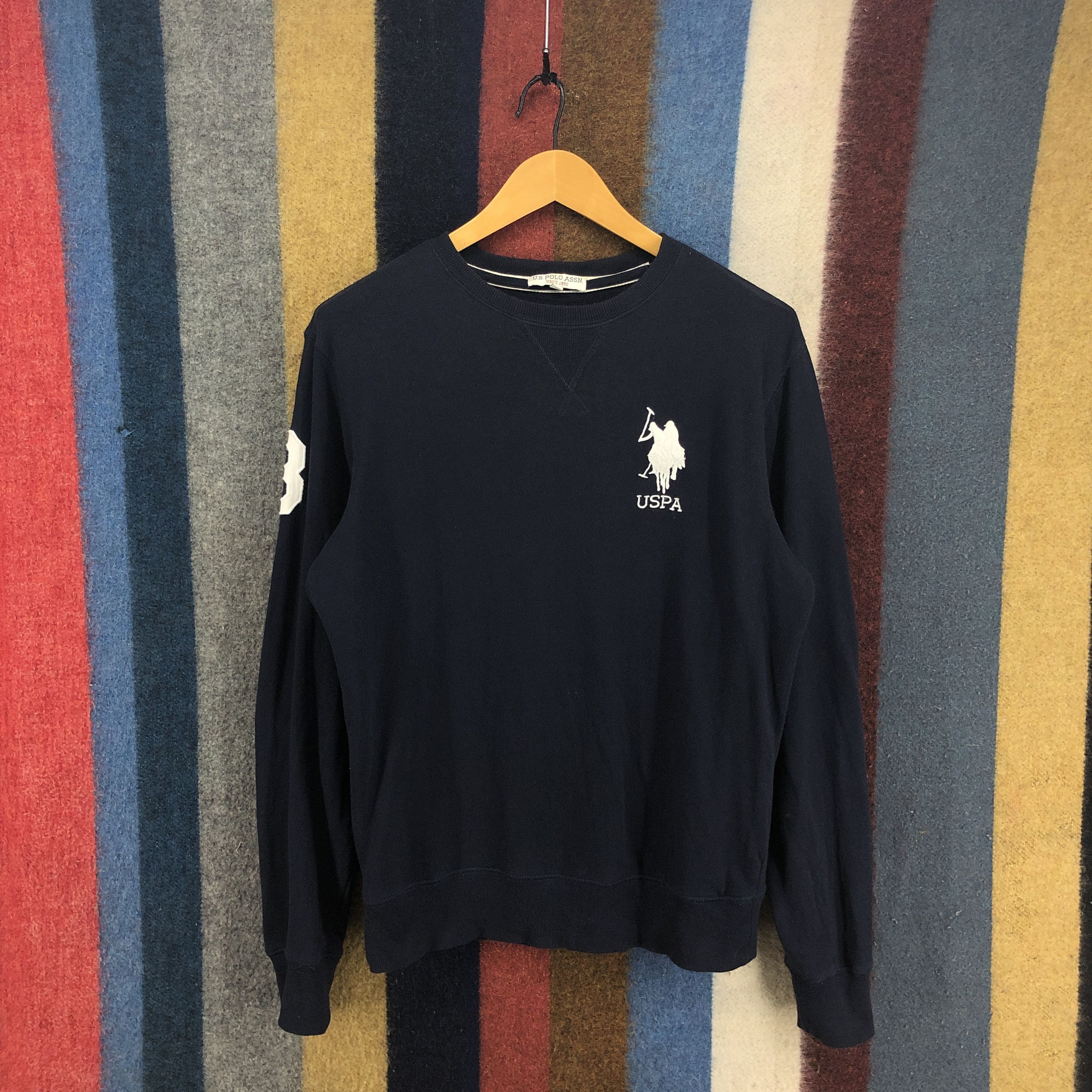 U.S. Polo Assn. U.S POLO ASSN Crew Neck Sweatshirt #0576/Y Size US M / EU 48-50 / 2 - 1 Thumbnail