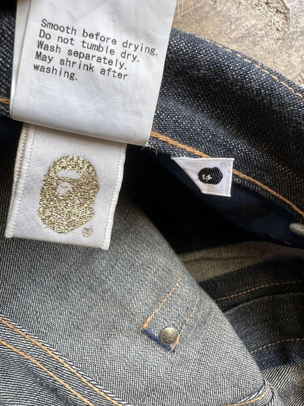 Bape Bape sad face pants Size US 40 / EU 56 - 8 Thumbnail