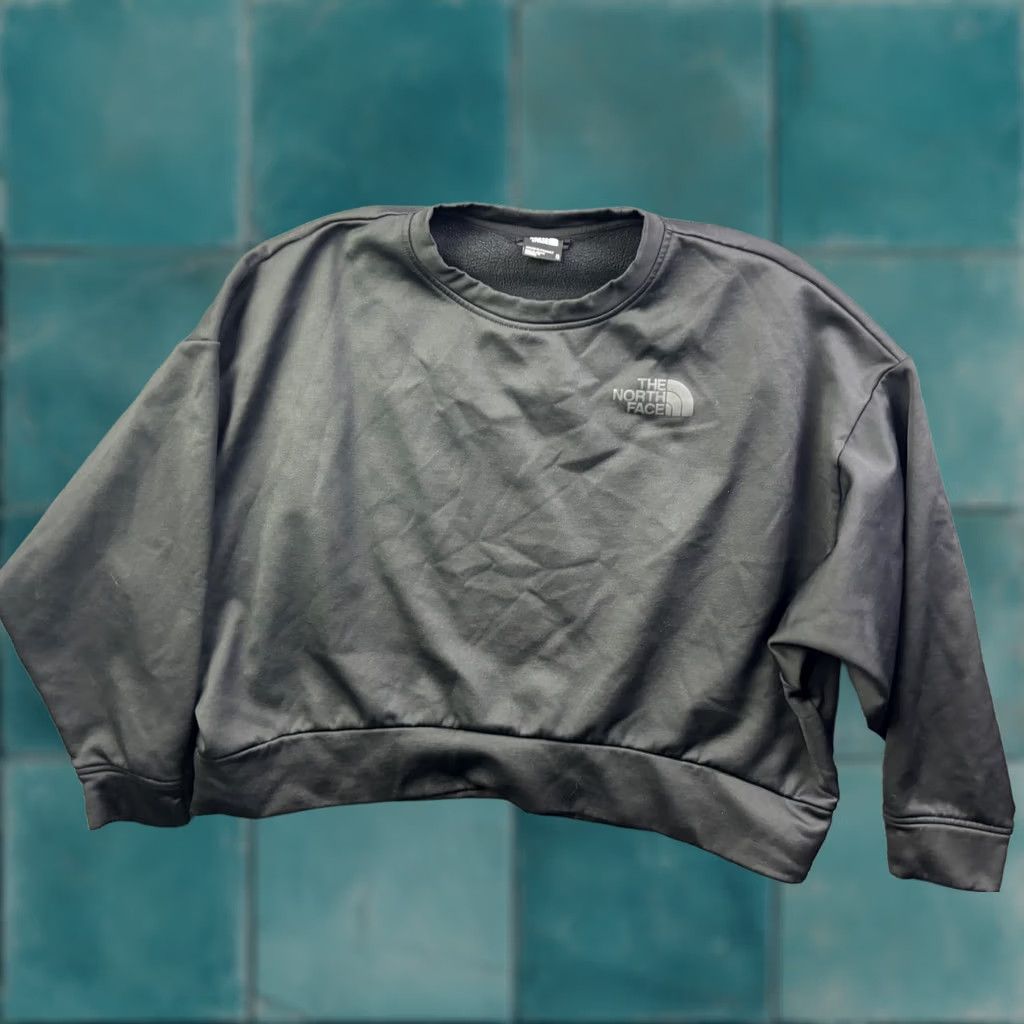 The North Face The North Face Sweatshirt Womens XL Black Fleece Crewneck Pullover Logo Size XL / US 12-14 / IT 48-50 - 1 Thumbnail