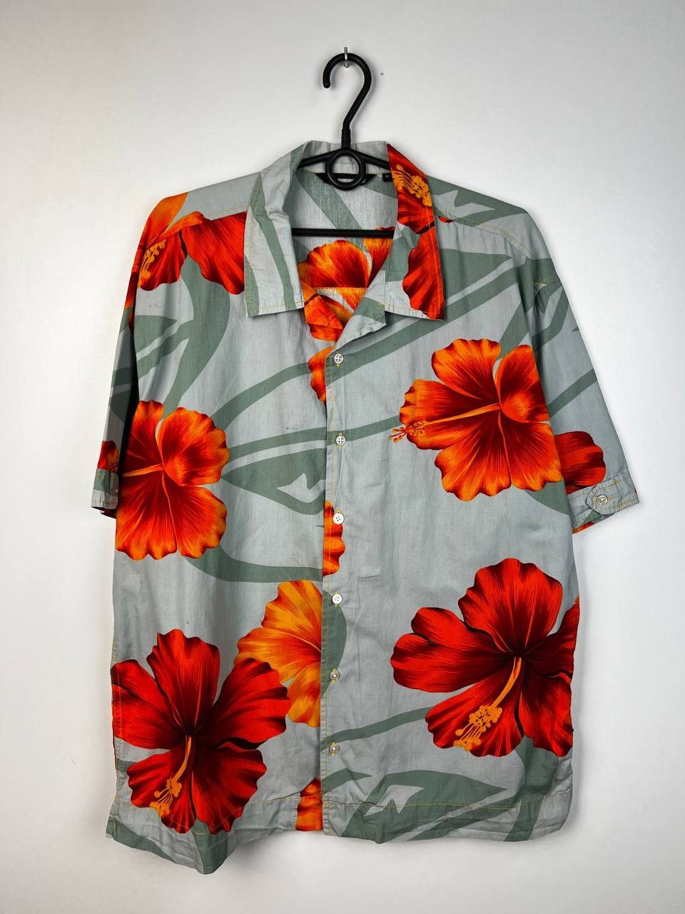 Quiksilver Quicksilver flower crazy shirt size XL Size US XL / EU 56 / 4 - 1 Thumbnail