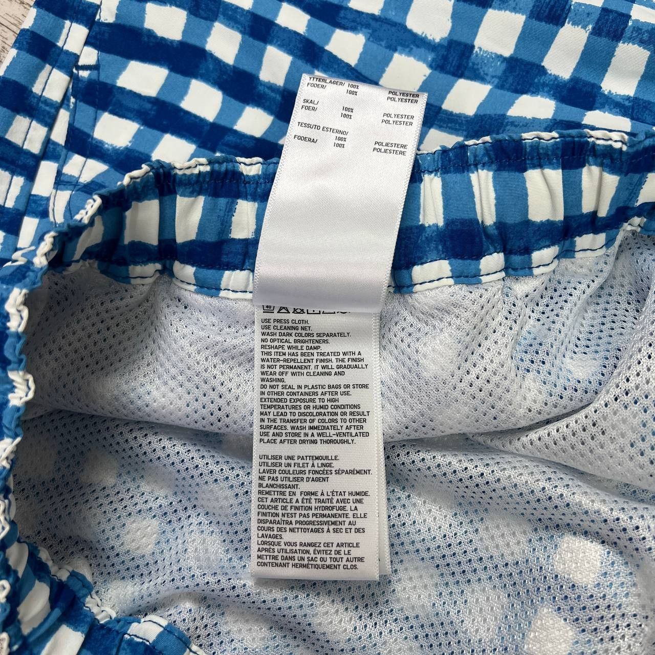 Marni Uniqlo x Marni Check Shorts Bermudas Size XXL Blue White Size US 44 / EU 60 - 11 Thumbnail