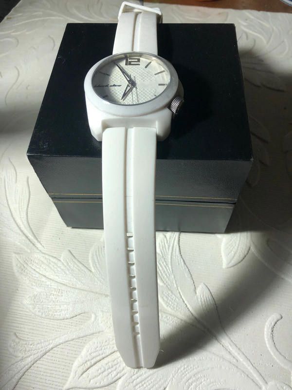 Designer Black dice white ladies rubber watch Size ONE SIZE - 1 Thumbnail