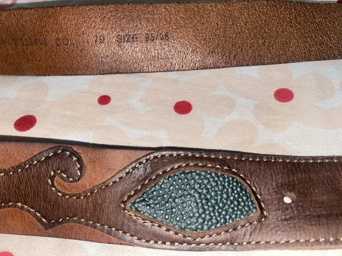 Diesel × Vintage Vintage Diesel Genuine Leather Belt Size ONE SIZE - 5 Thumbnail