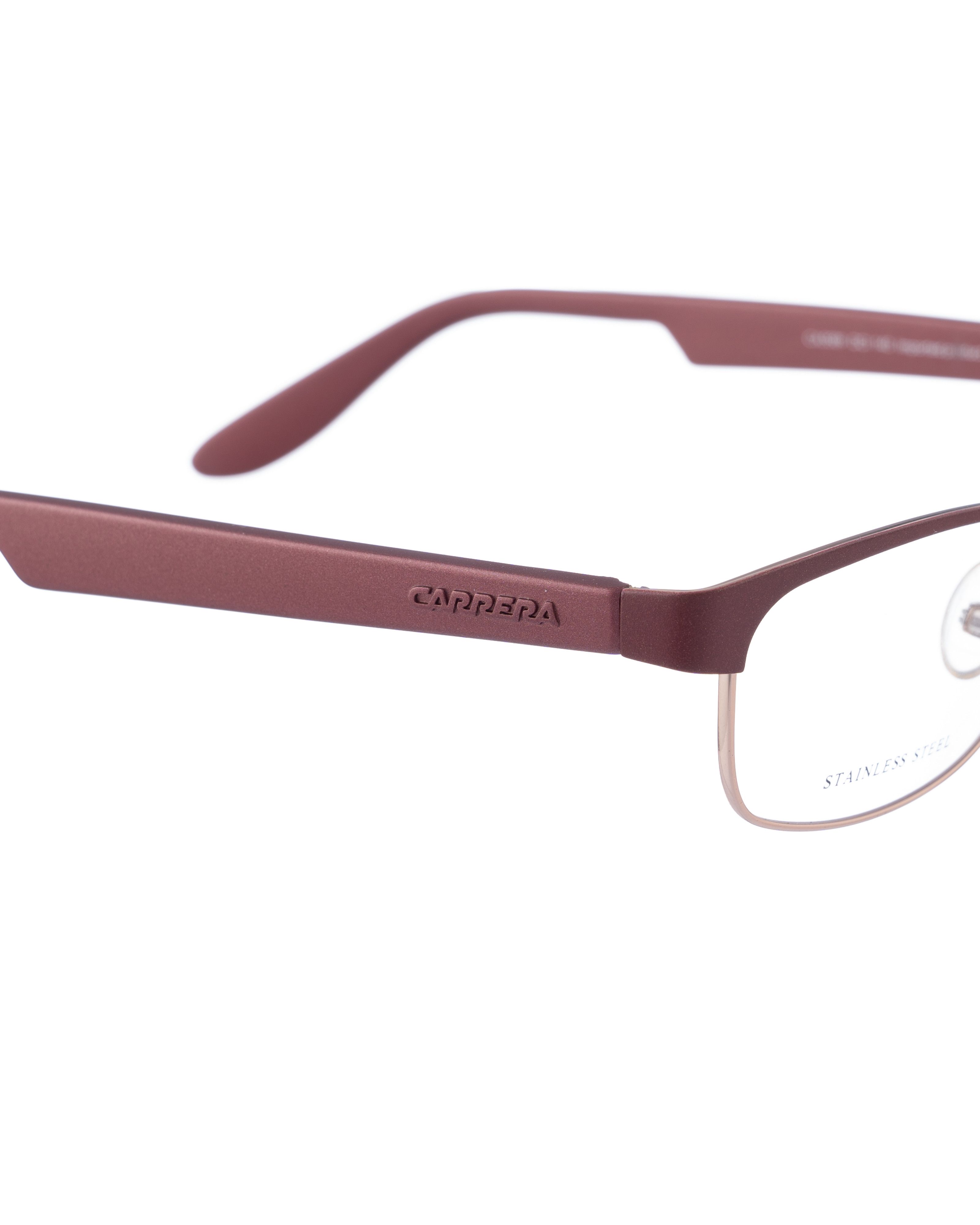 Carrera Carrera 00s Burgundy Brown Metallic Matte Glasses Size ONE SIZE - 3 Thumbnail