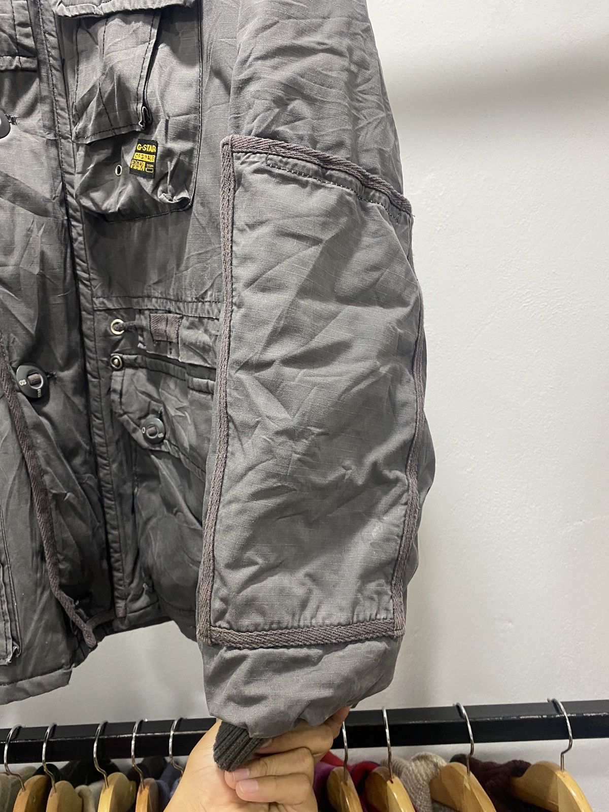 G-Star × Vintage 💥FINAL DROP💥 Gstar Utility Tactical Cargo Military Jacket Size US L / EU 52-54 / 3 - 5 Thumbnail