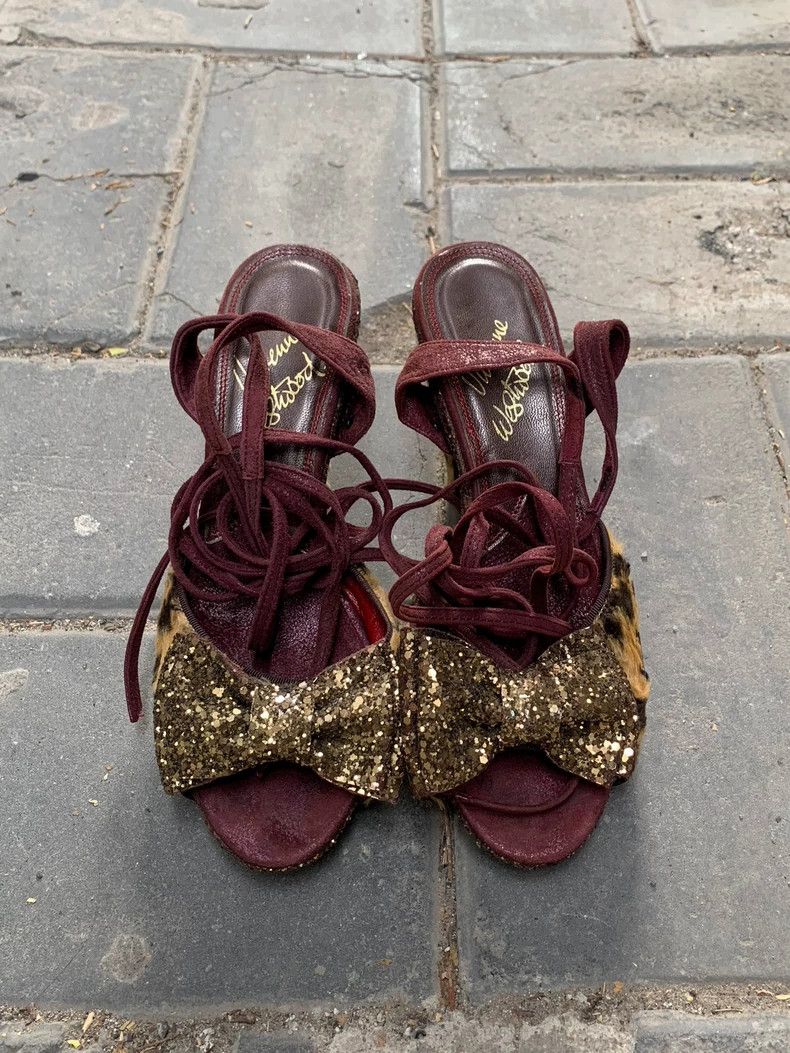 Vivienne Westwood Vivienne Westwood sizeM Leopard rivet strap high heels Size US 6.5 / IT 36.5 - 2 Thumbnail