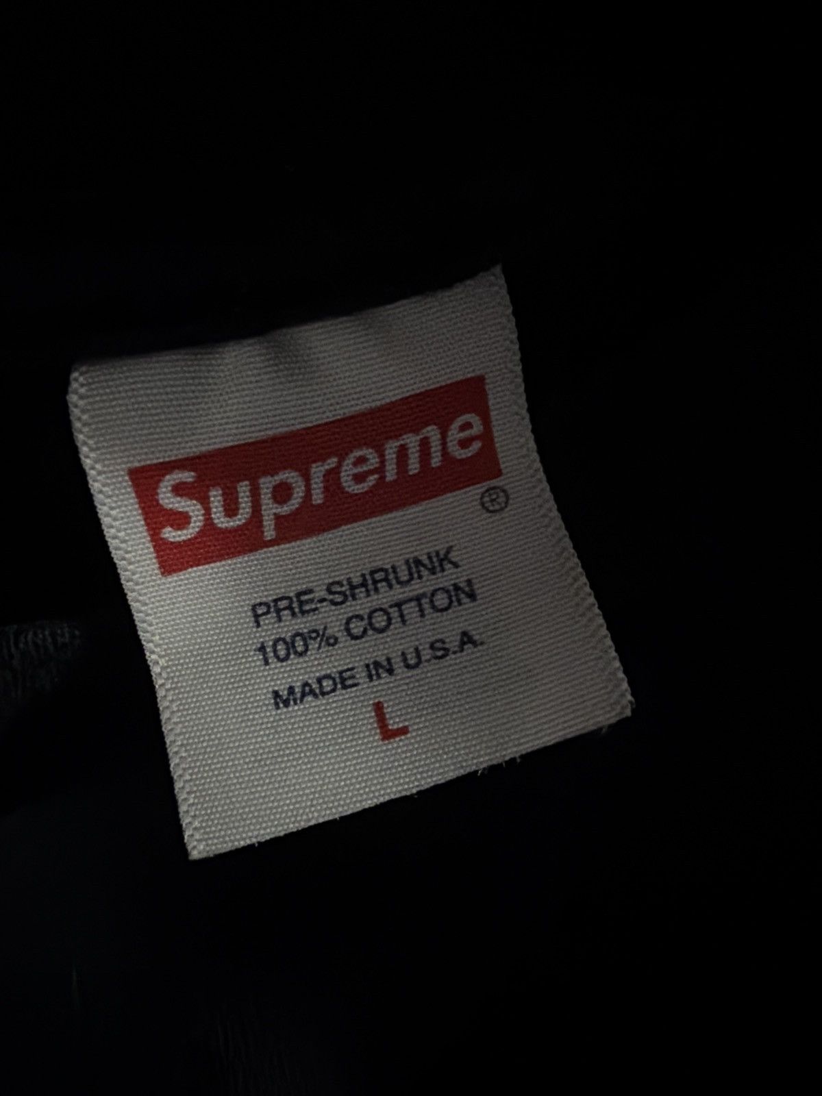 Supreme Supreme Sometimes I Think About The World.. Sz L Size US L / EU 52-54 / 3 - 4 Thumbnail