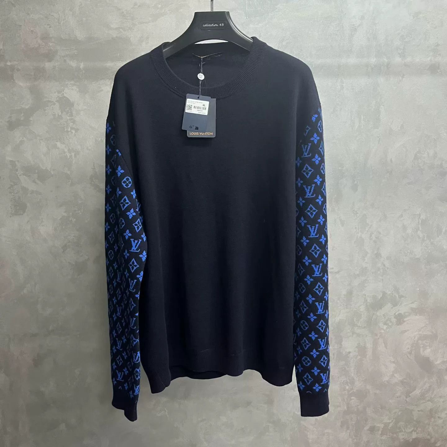 Louis Vuitton Louis Vuitton Retro Blue Sweater xxs Men Size US XXS / EU 40 - 1 Thumbnail